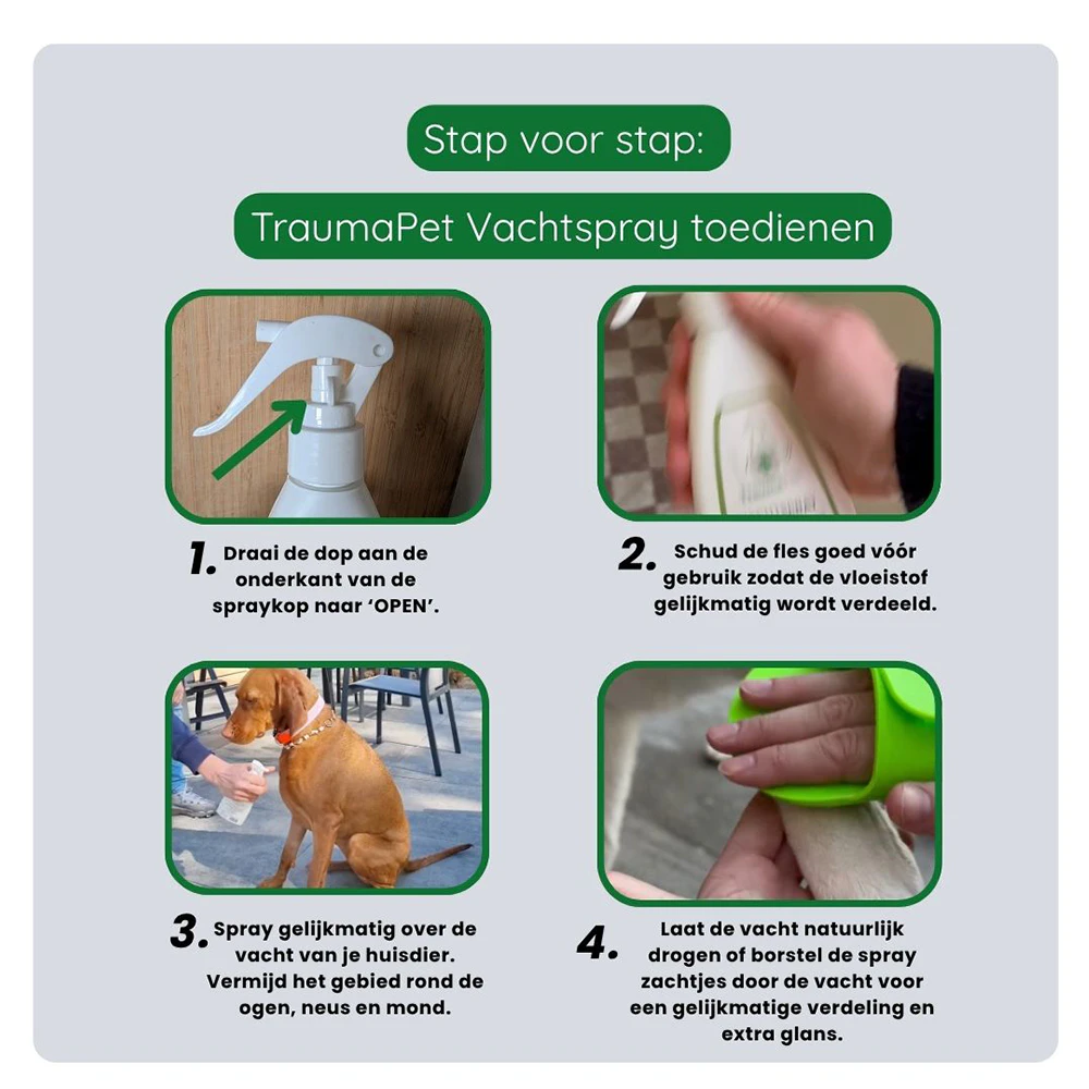 TraumaPet Vachtspray