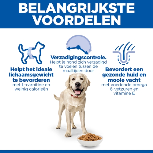 Hill's Science Plan - Large Breed - Adult - Light - Kip