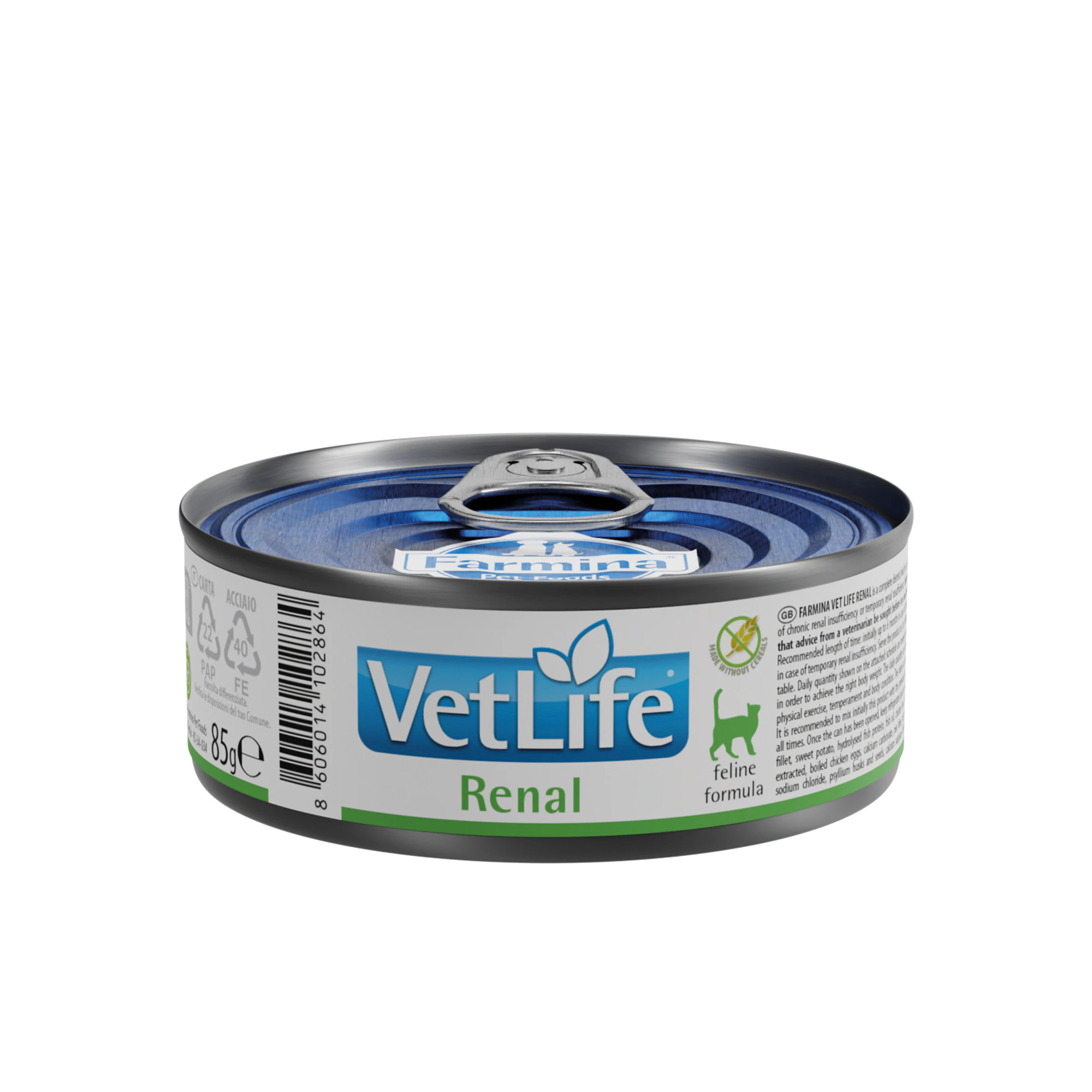 Farmina VetLife Renal - Katzenfutter - Dose - 12 x 85 g