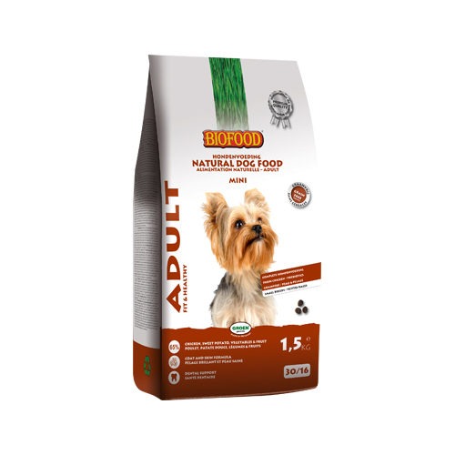 Biofood Adult Mini Hundefutter - 1,5 kg