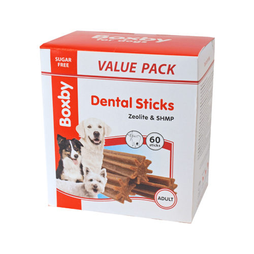 Boxby Dental Sticks - 60 stk