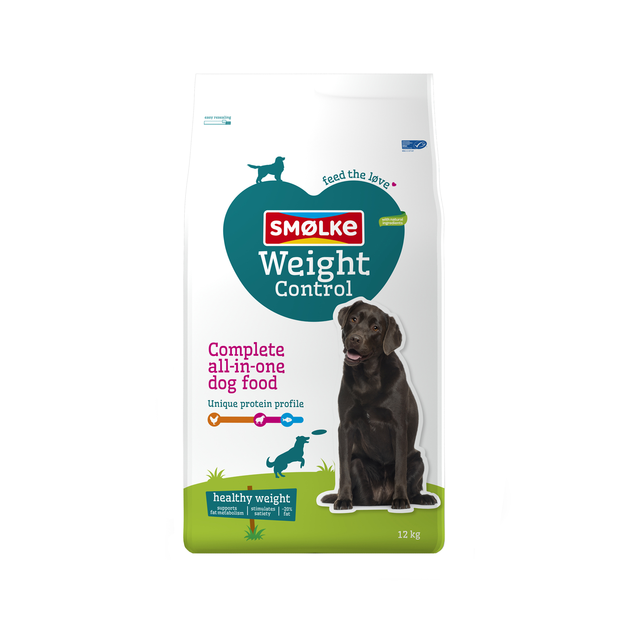Smølke Hond Adult Weight Control