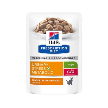 Hill's - c/d Urinary Stress + Metabolic - Feline - 36 x 85 g