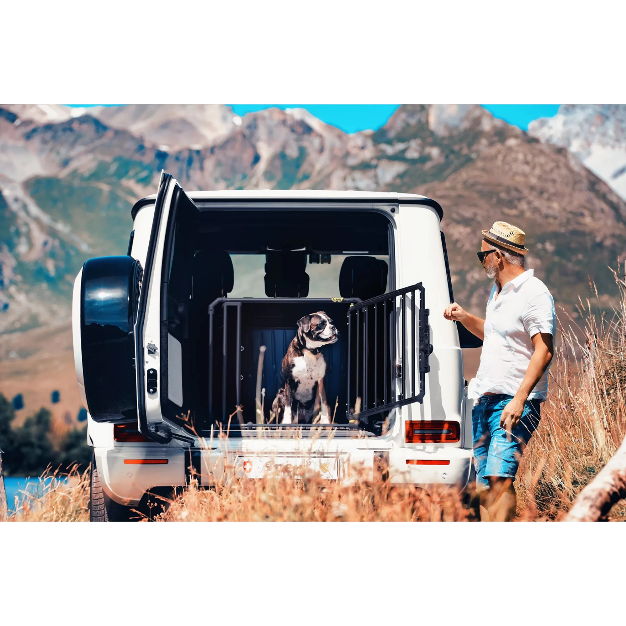 4Pets Pro 1 Noir Trasportino per auto