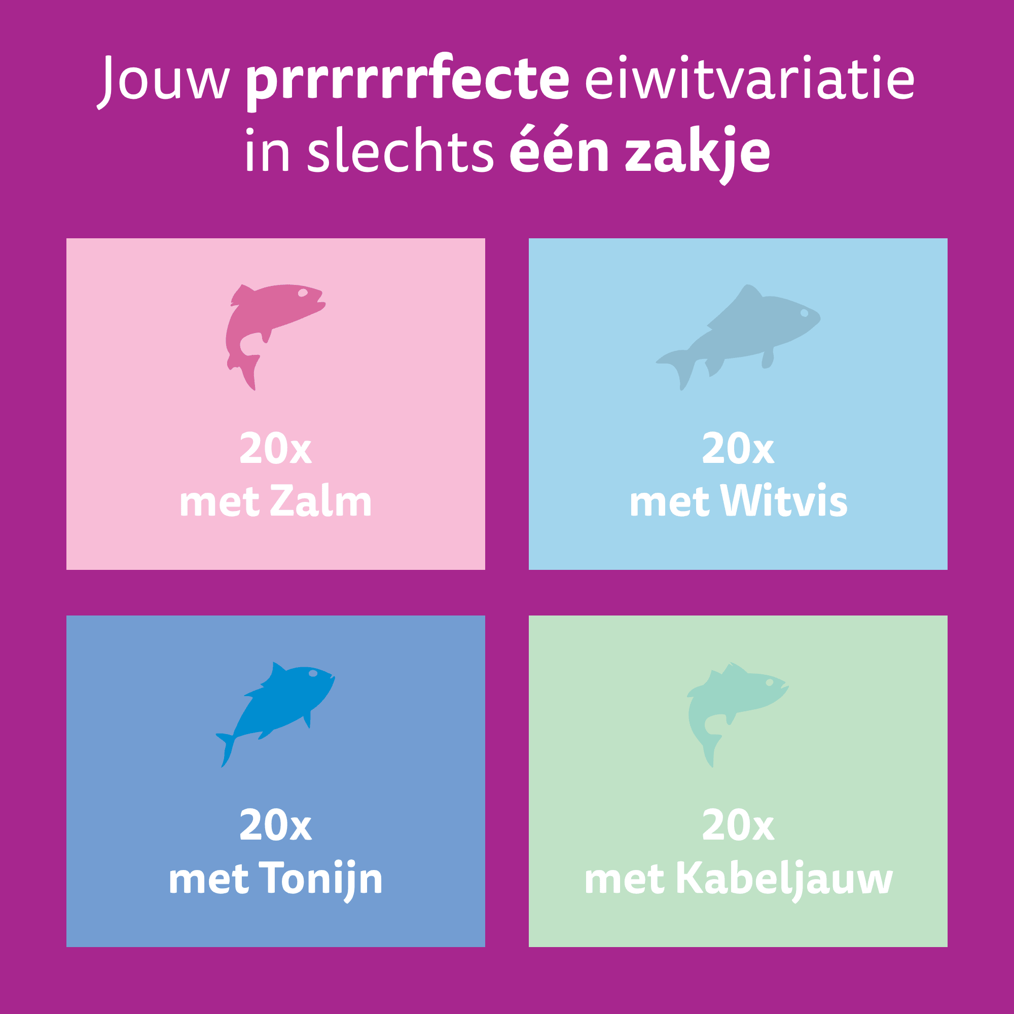 Whiskas 1+ Selectie - Multipacks