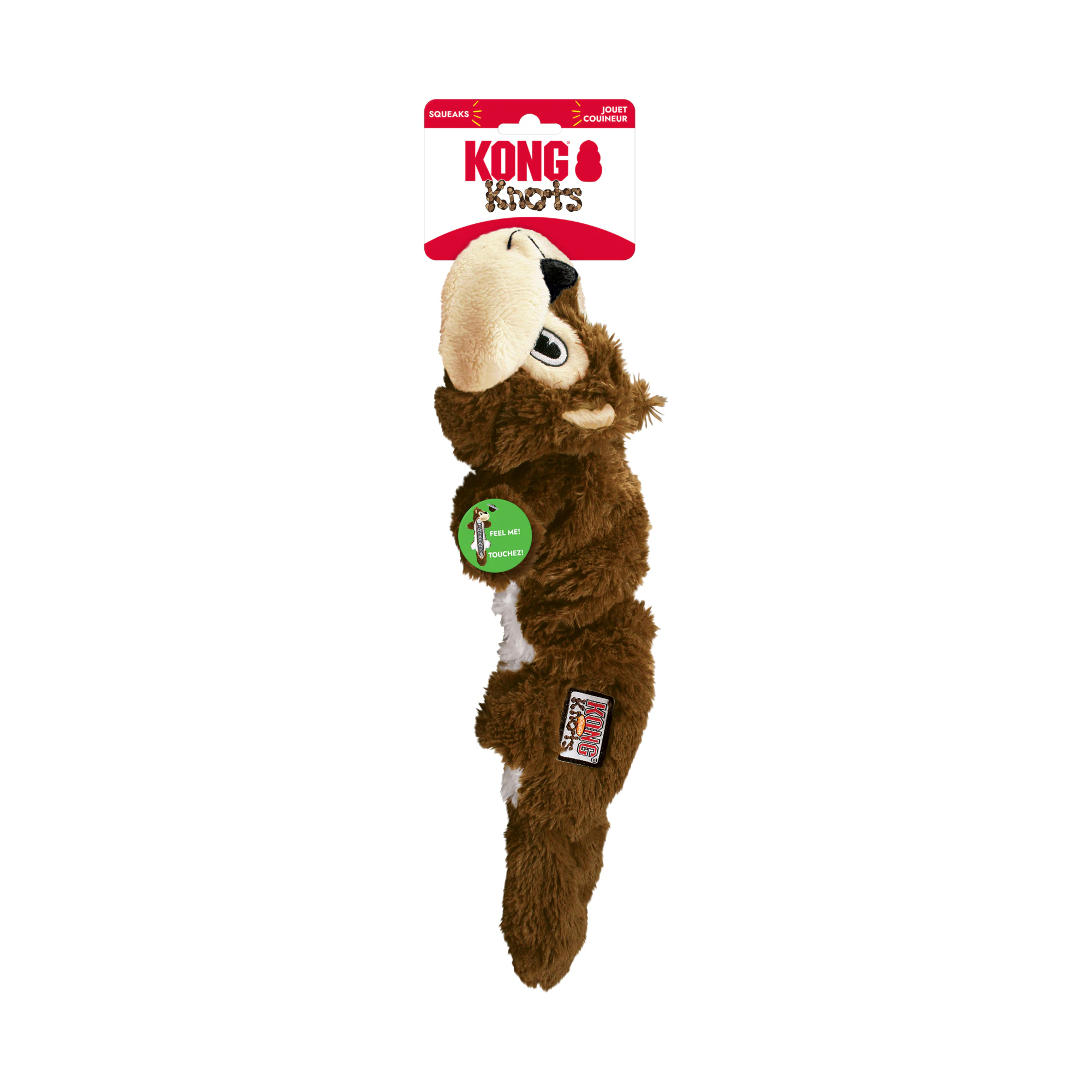 KONG Scrunch Knot Eichhörnchen