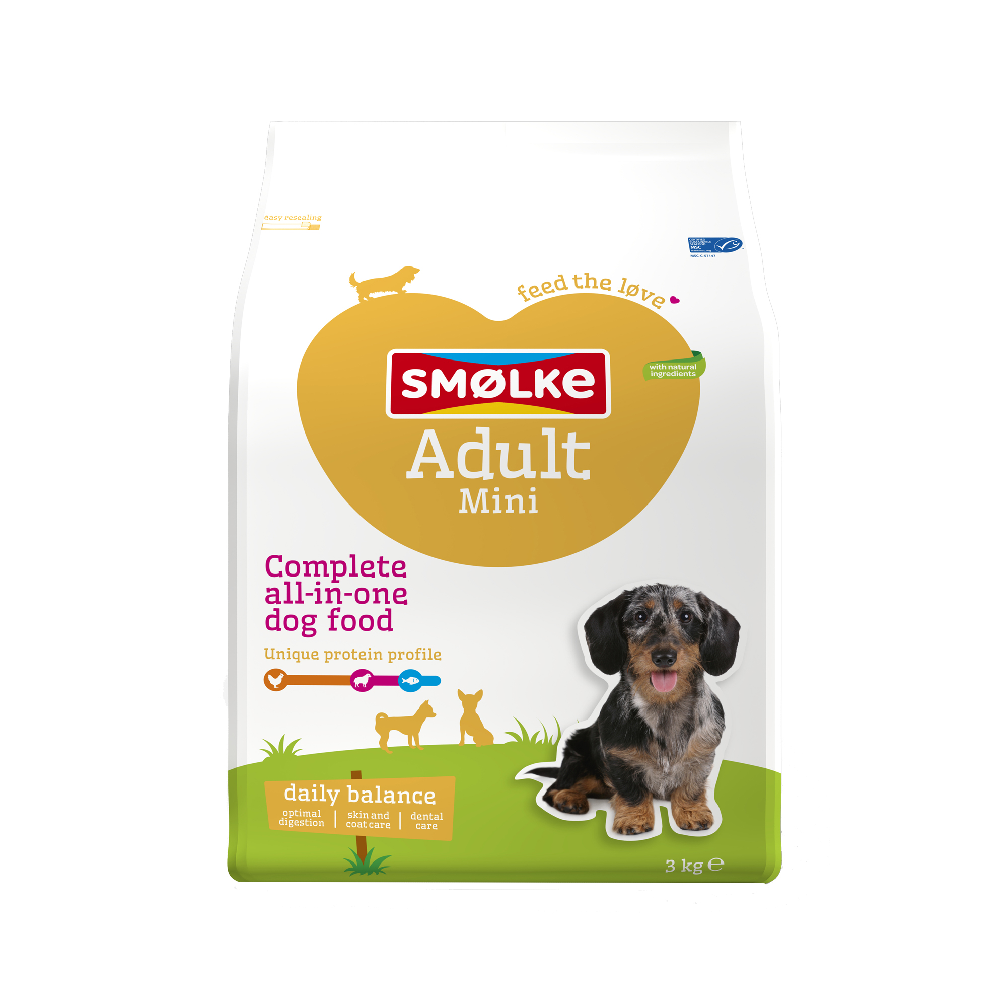 Smølke Adult Dog Mini - 3kg