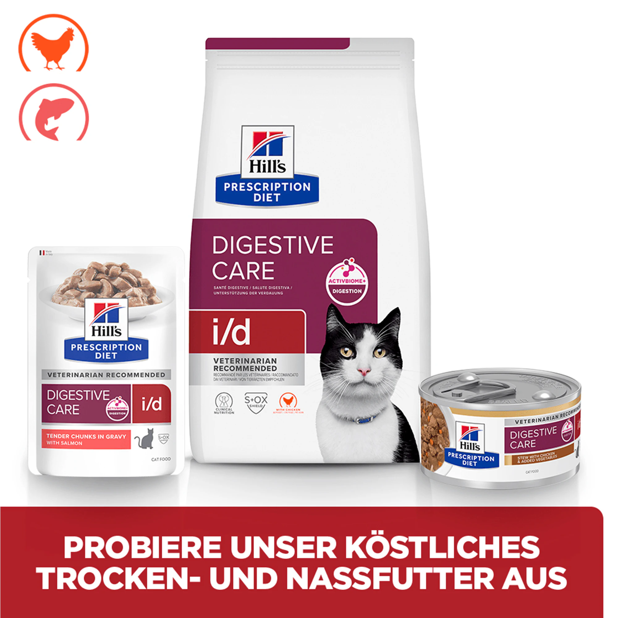 Hill's i/d Digestive Care - Prescription Diet - Feline - Frischebeutel