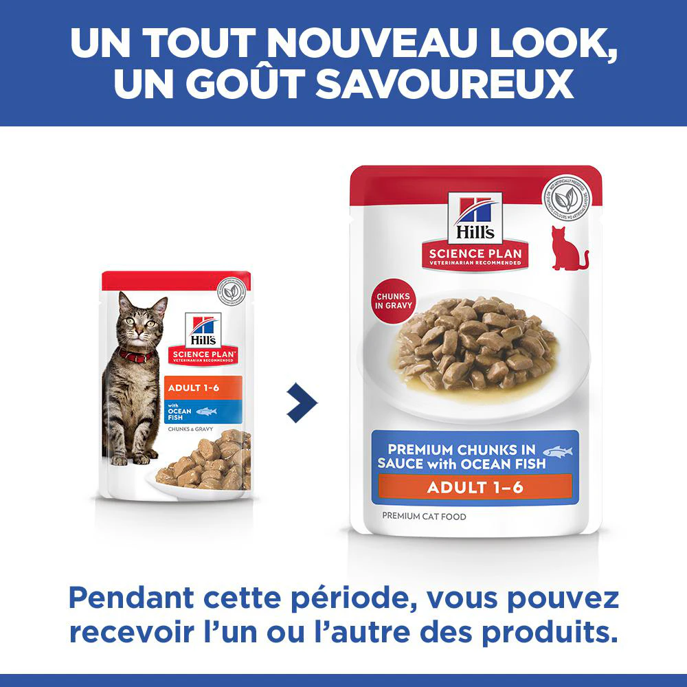 Hill's Science Plan Adult - Sachet - Poisson de mer - Sachet