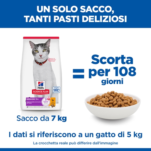 Hill's Science Plan Senior 11+ - Pollo