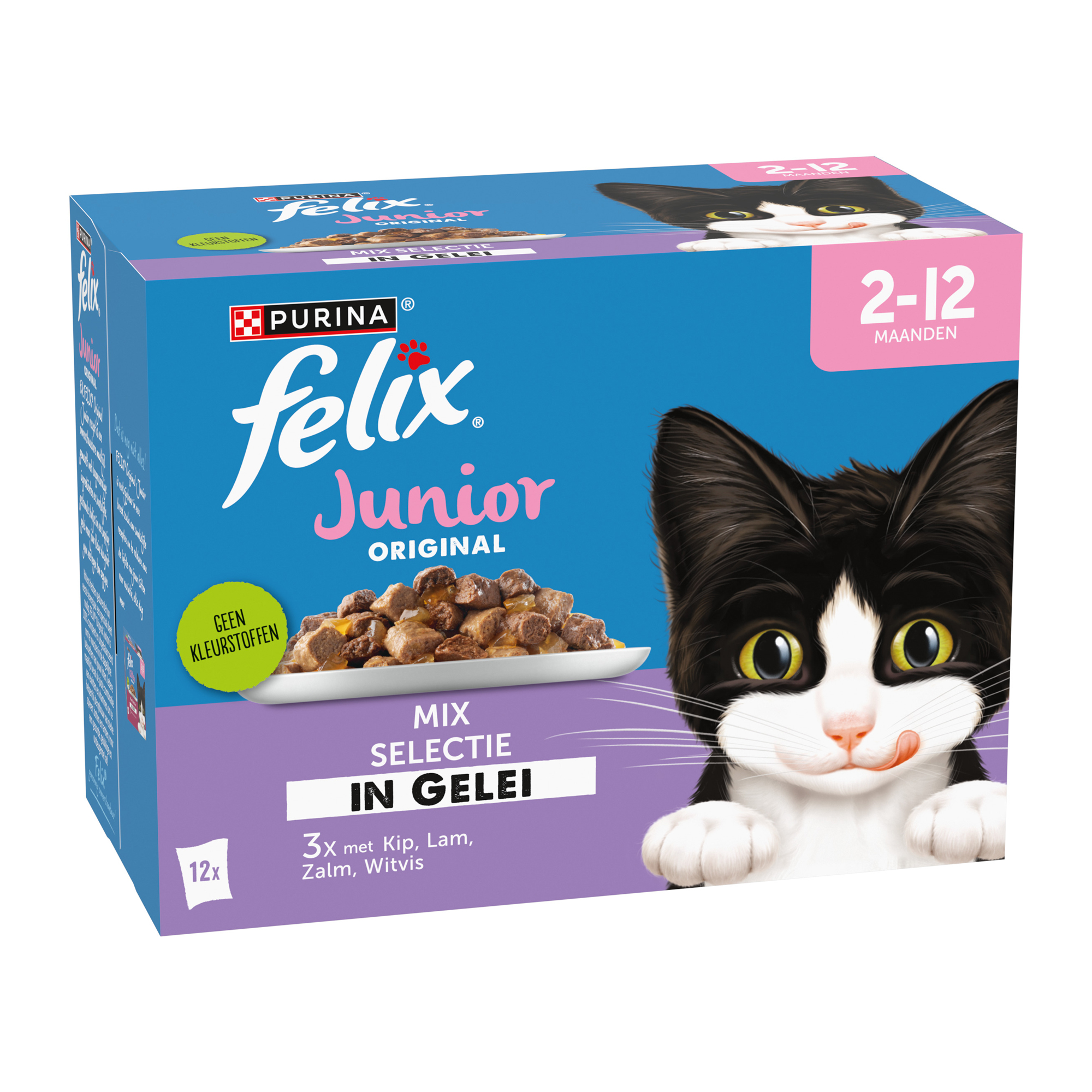 Felix Original Junior natvoer - 4 smaken