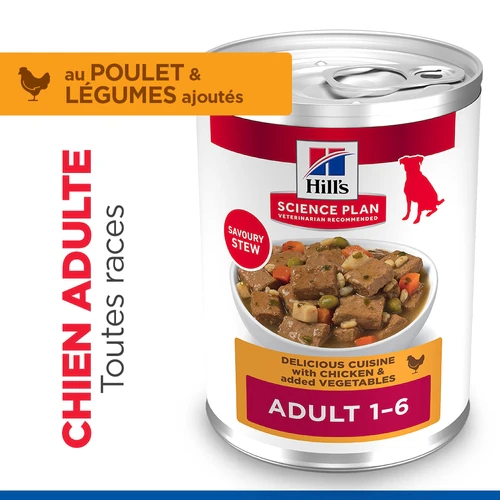 Hill's Science Plan - Adult - Ragoût - Poulet