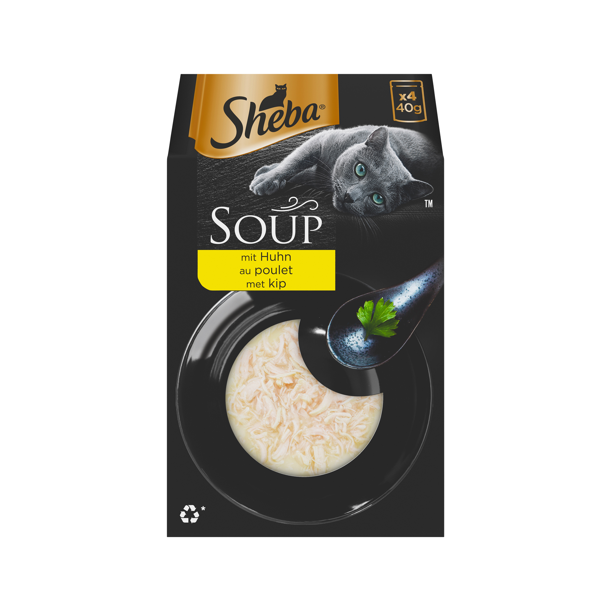 Sheba Classic Soup Multipack Katzenfutter - Hünchenbrustfilet