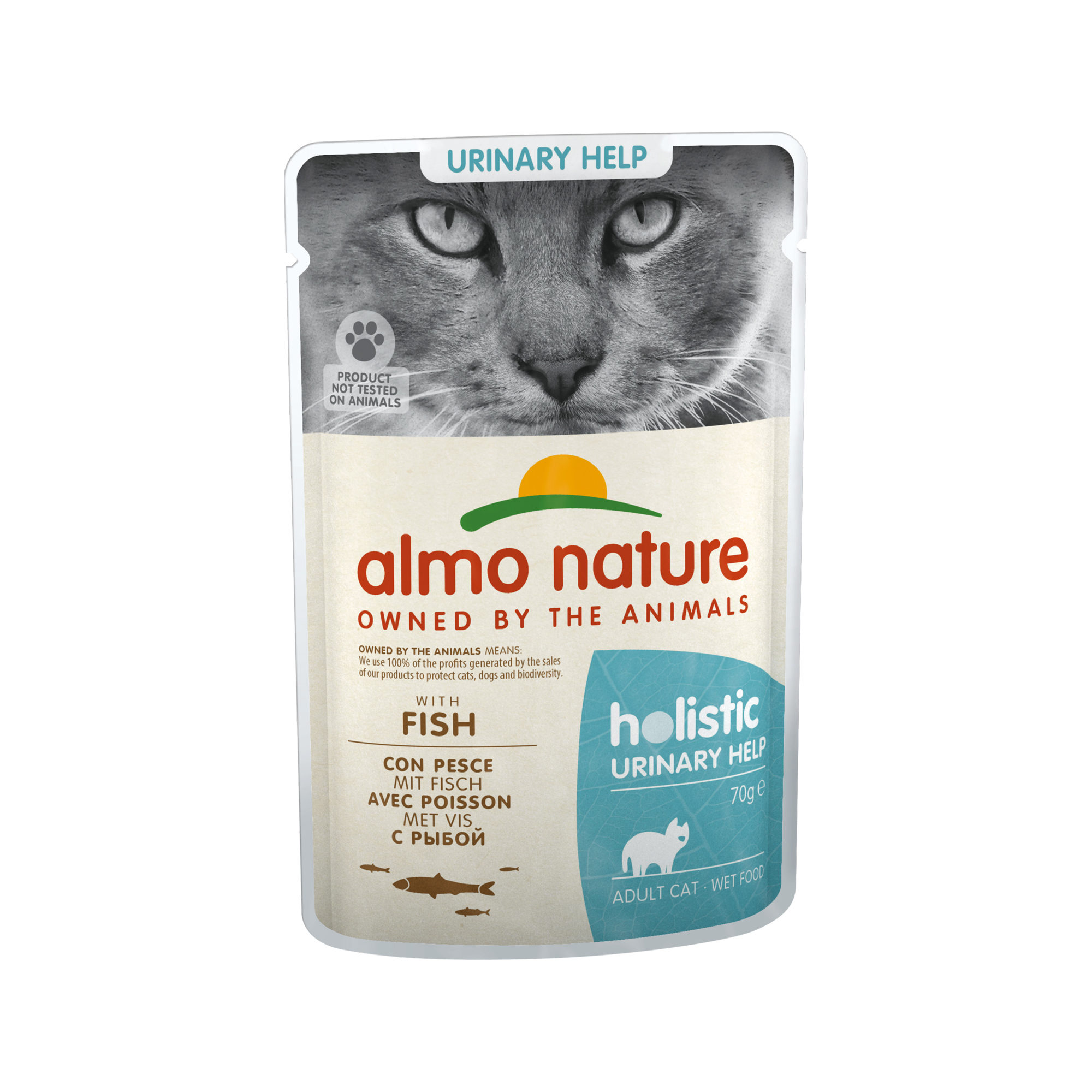 Almo Nature Holistic Urinary Help Katzenfutter - Frischebeutel - Fisch