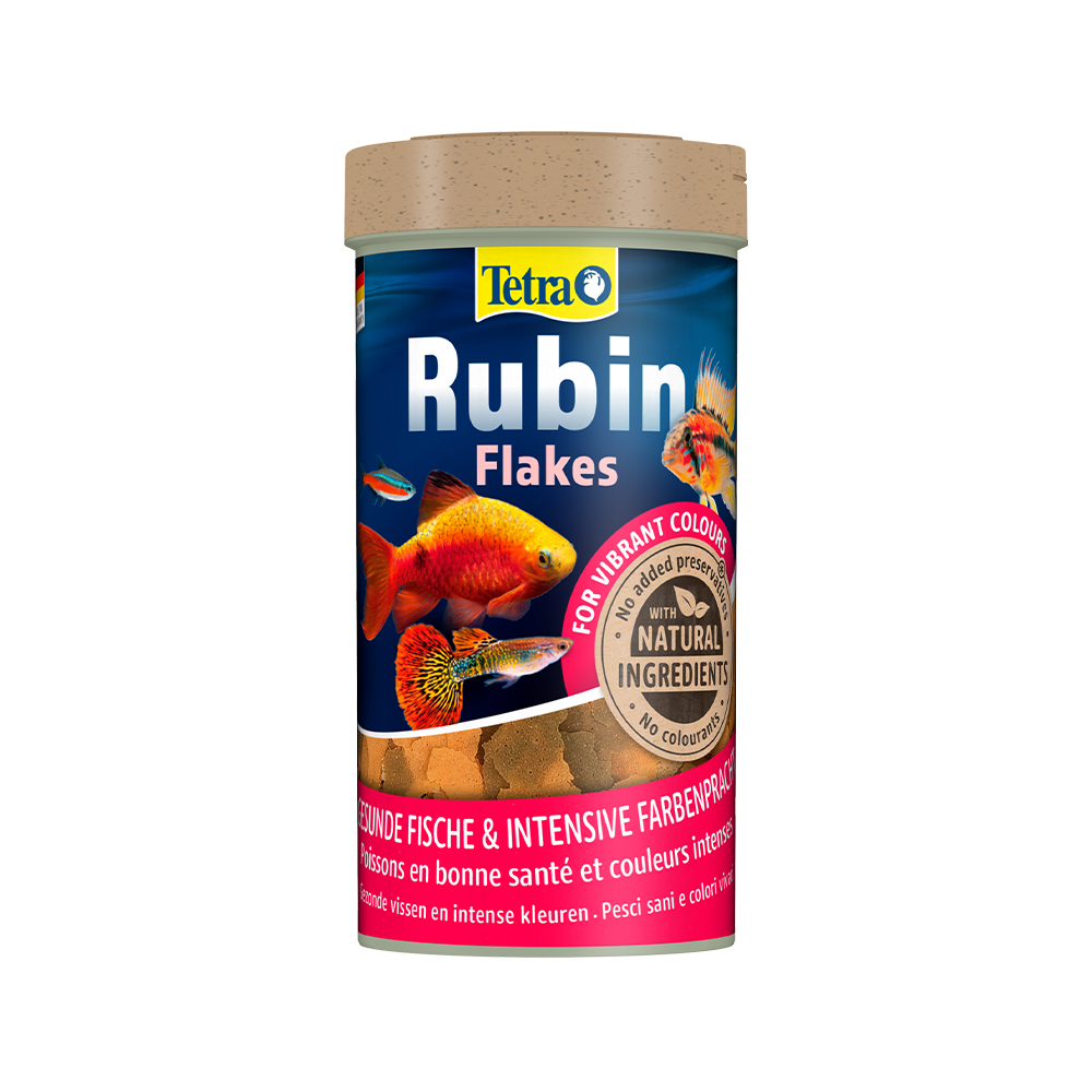 Tetra Rubin Flakes Fischfutter - 100 Ml
