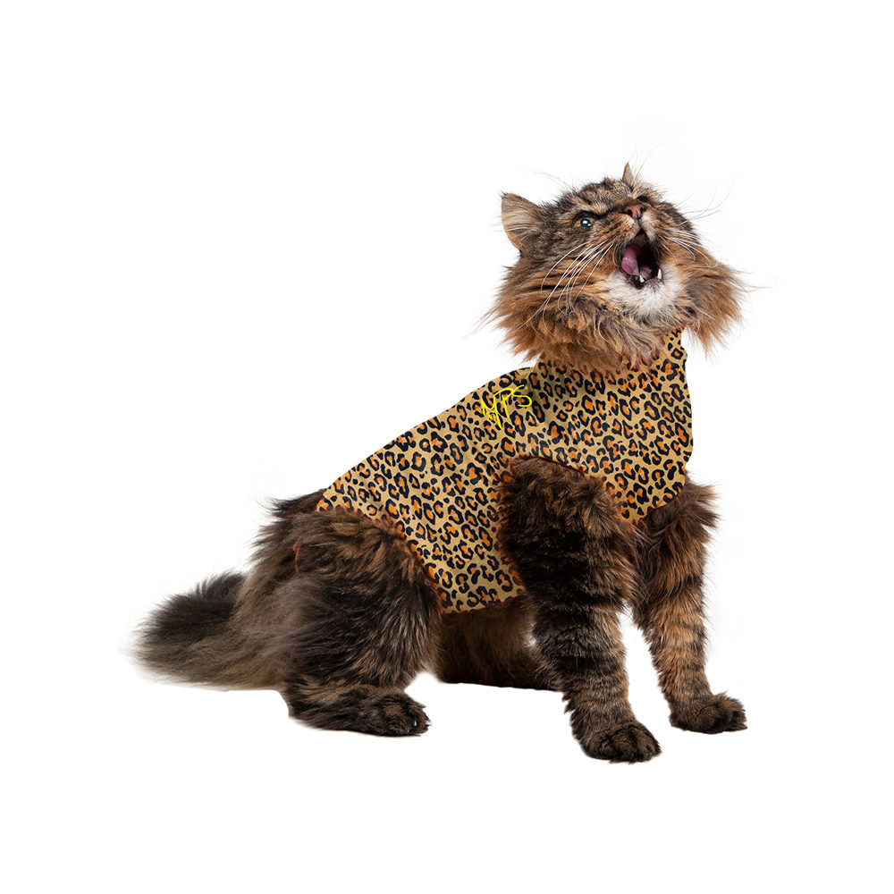 Medical Pet Shirt - Chat - Leopard - XXS