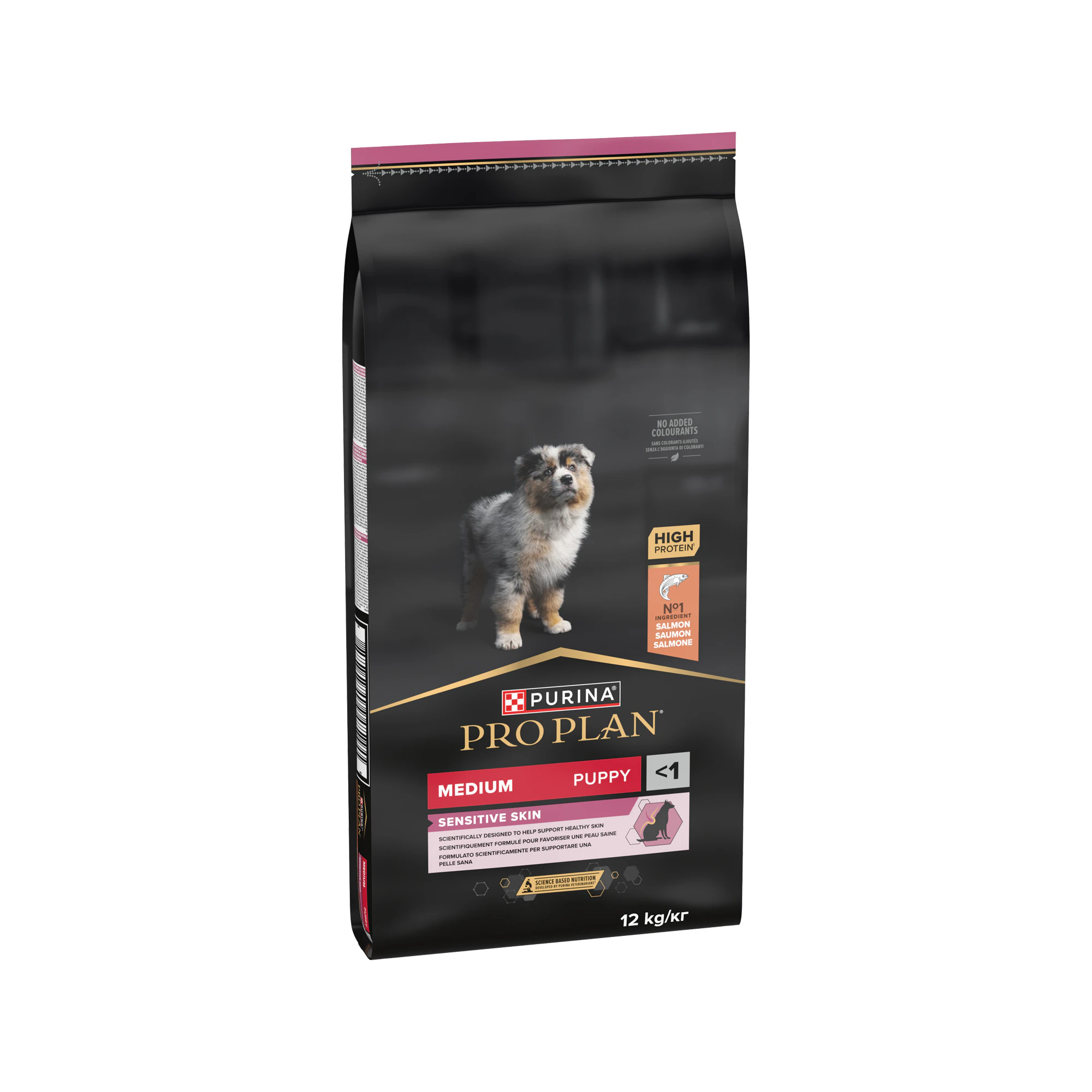 Purina Pro Plan Medium Puppy - Sensitive Skin - Salmon - 12 kg