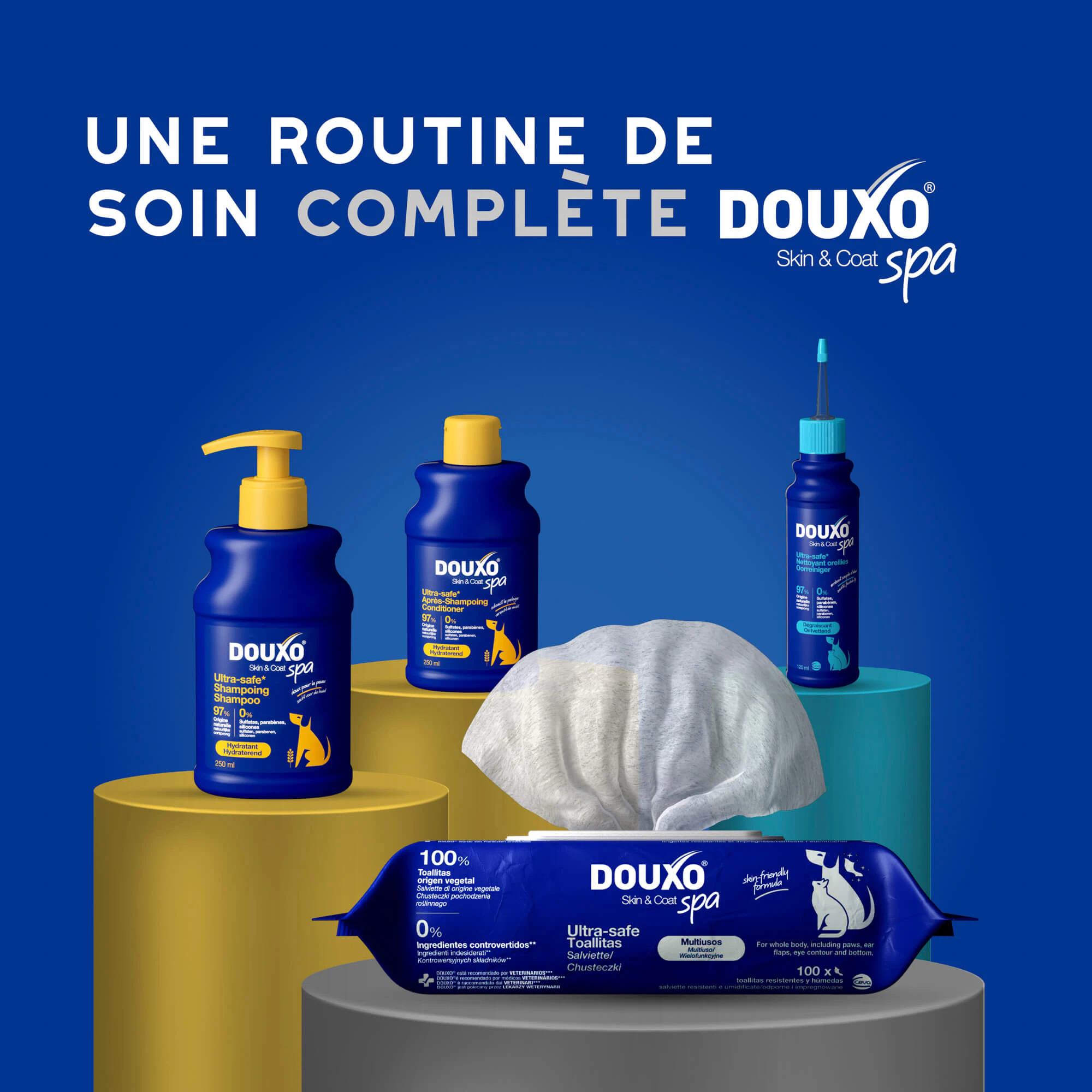 Douxo Spa - Lingettes Nettoyantes