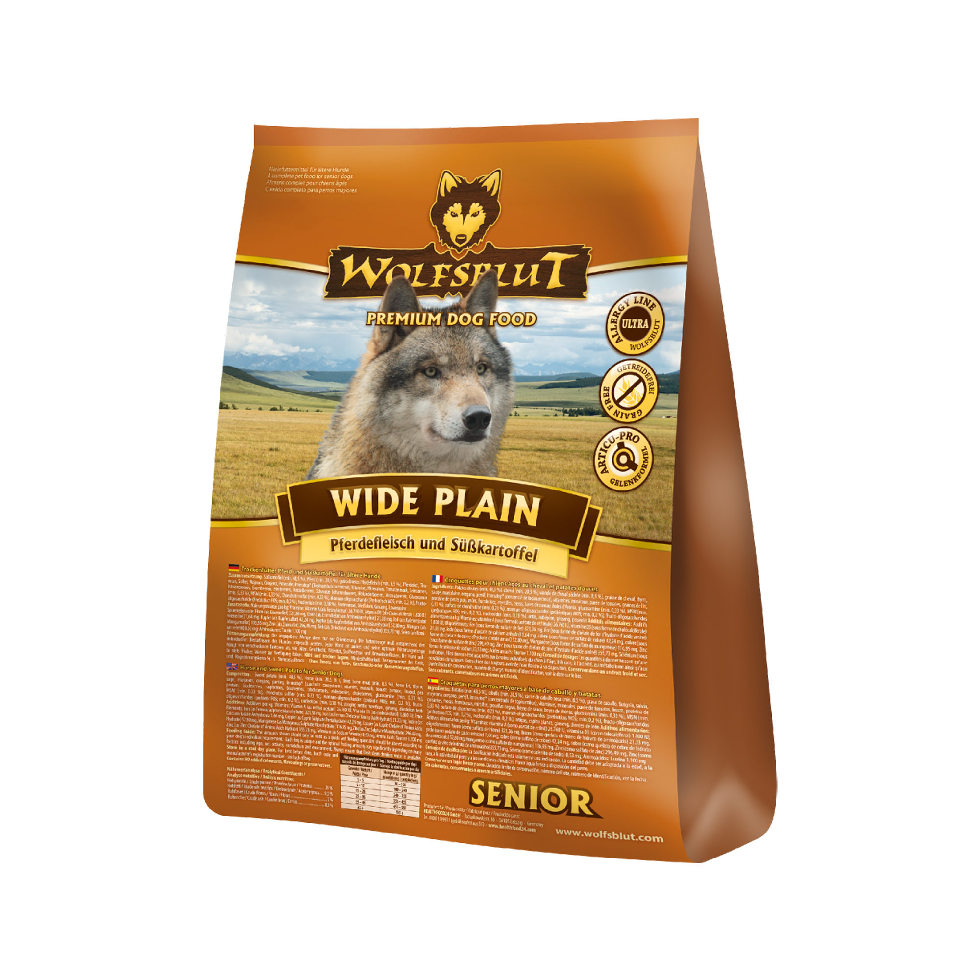 Wolfsblut Wide Plain Senior Hundefutter