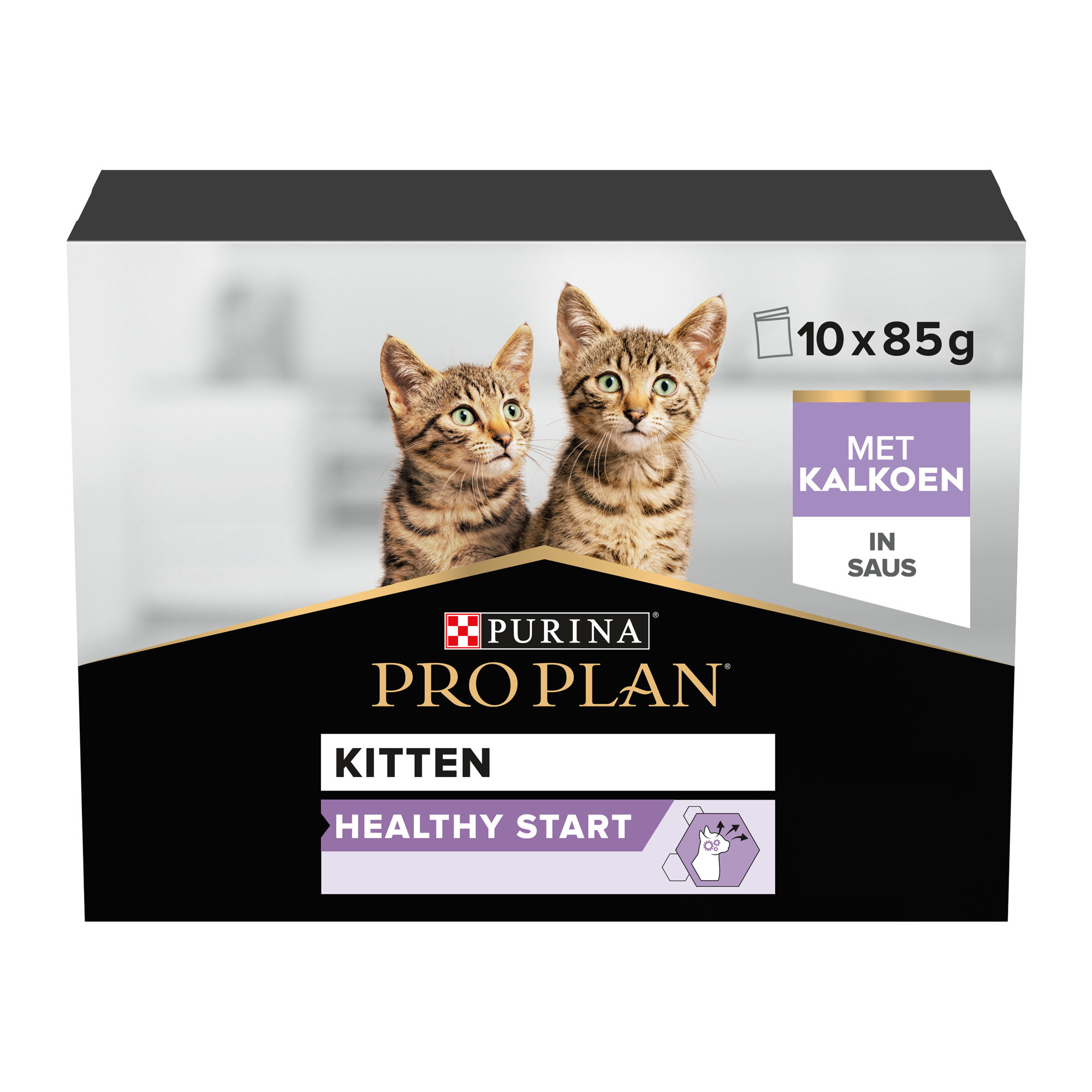 Pro Plan Kattenvoer Nat Junior Nutrisavour Kalkoen