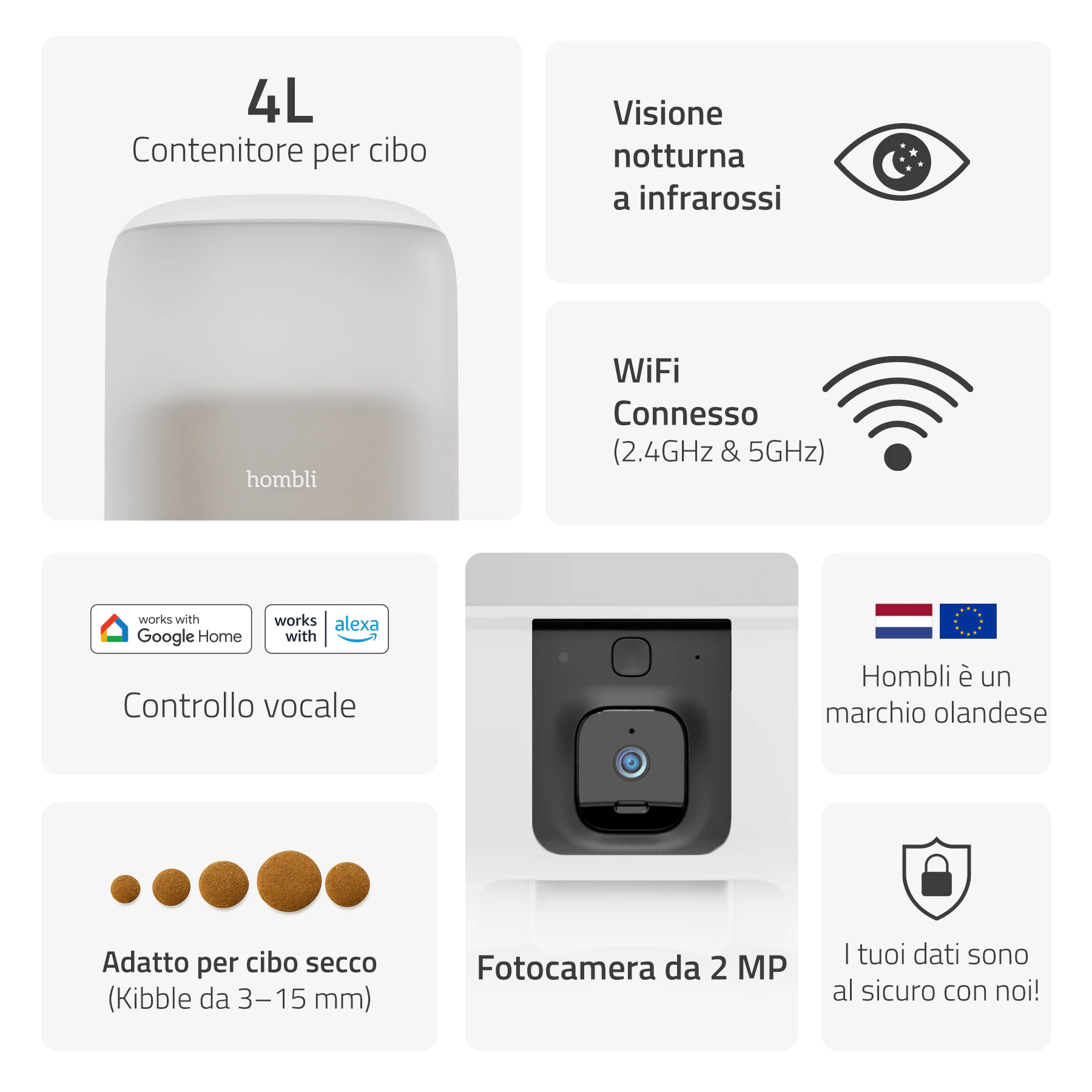 Hombli Smart Mangiatoia