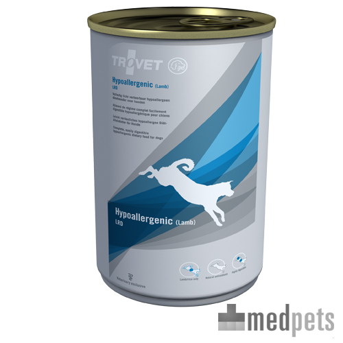 TROVET Hypoallergenic LRD (Lamb) Hond - Blik