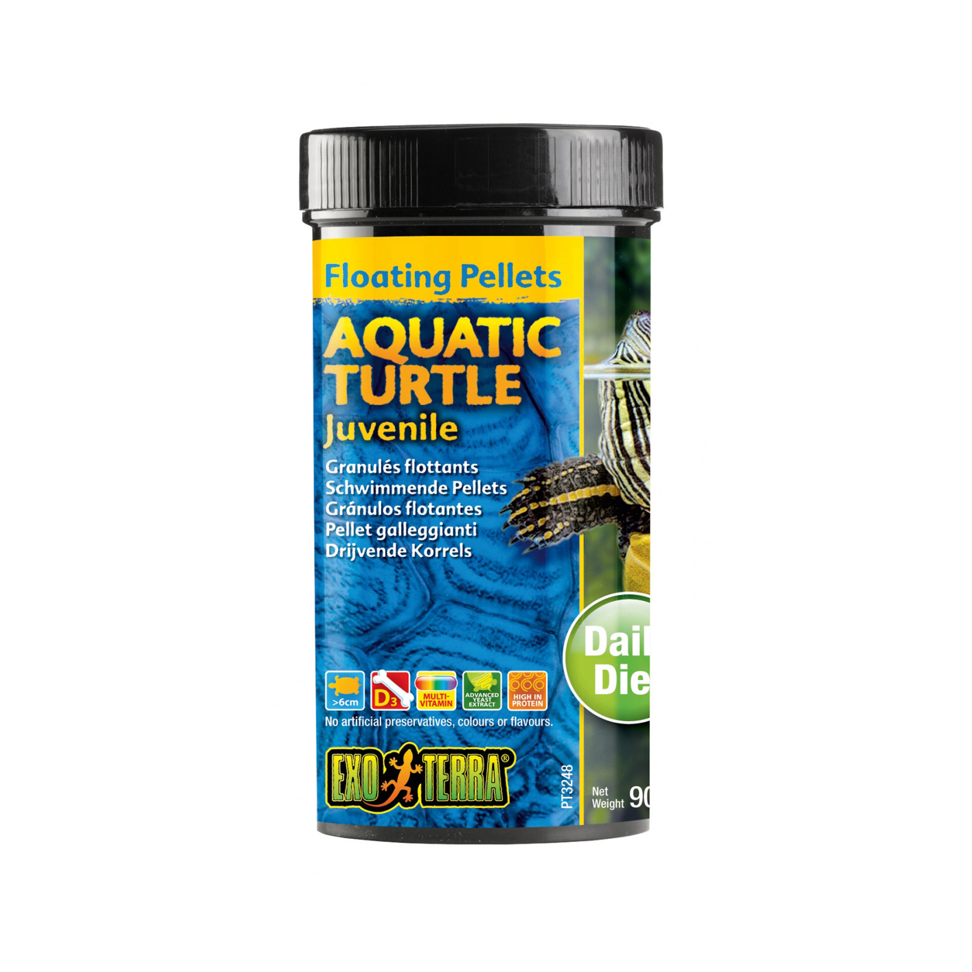 Exo Terra Aquatic Turtle Juvenile Floating Pellets