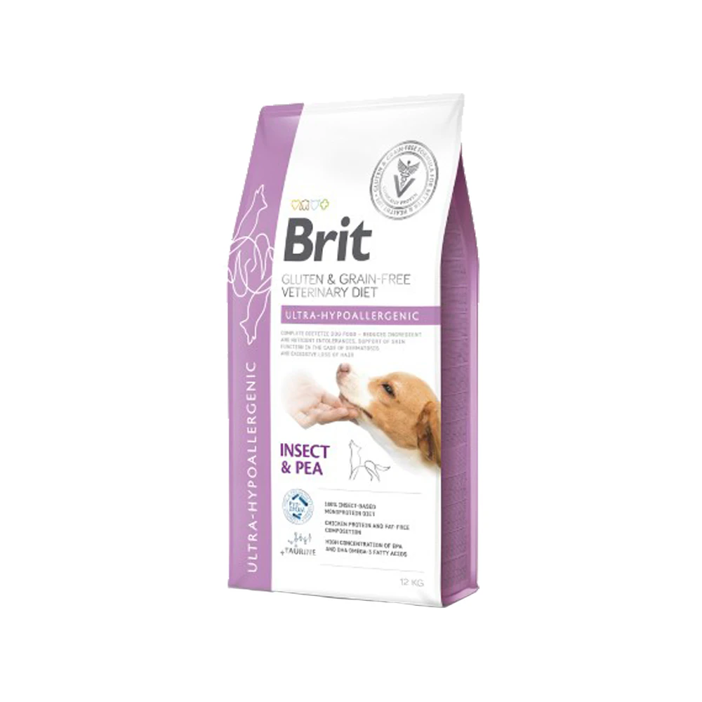 Brit Veterinairy Diet Dog - Grain free - Ultra-Hypoallergenic - 12 kg