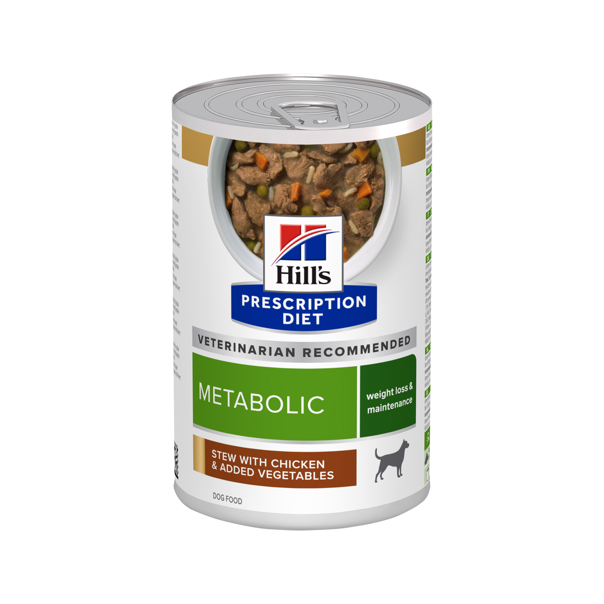 Hill's Metabolic - Prescription Diet - Canine - Mijoté pour Chien  - Boîte