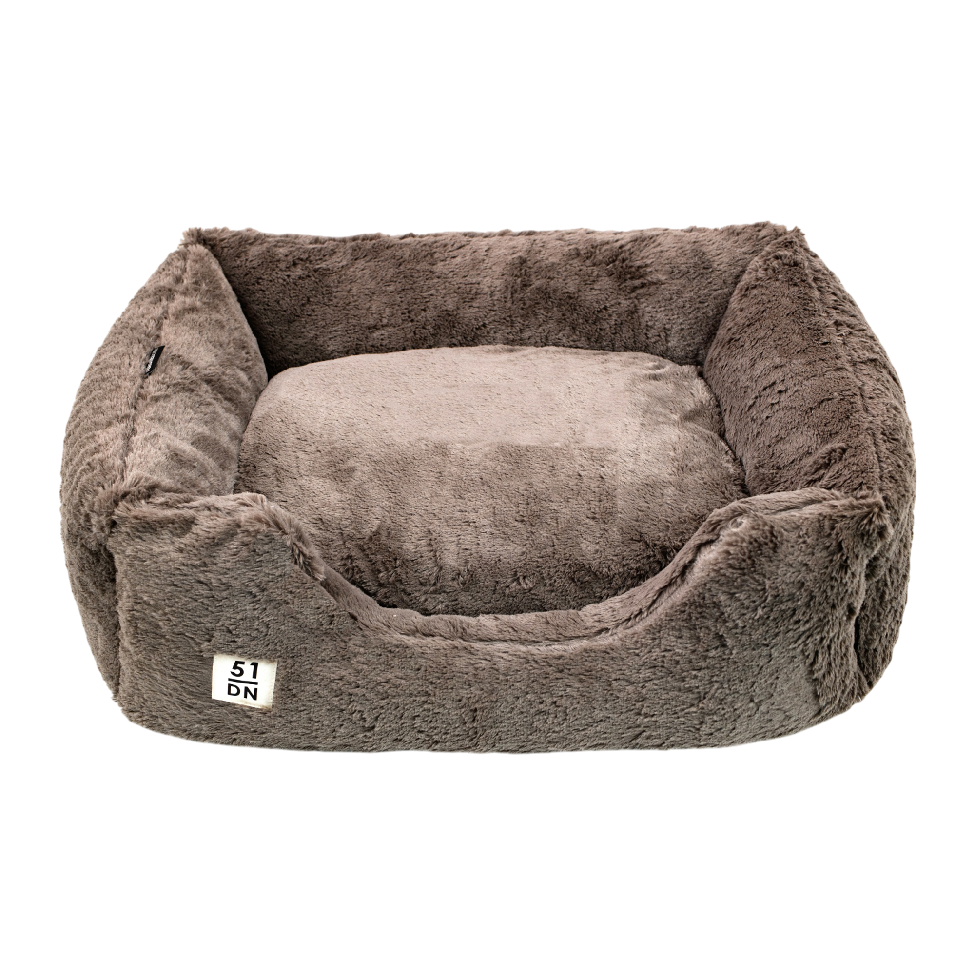 51 Degrees North Supersoft Hundebett - Dunkelbraun - L