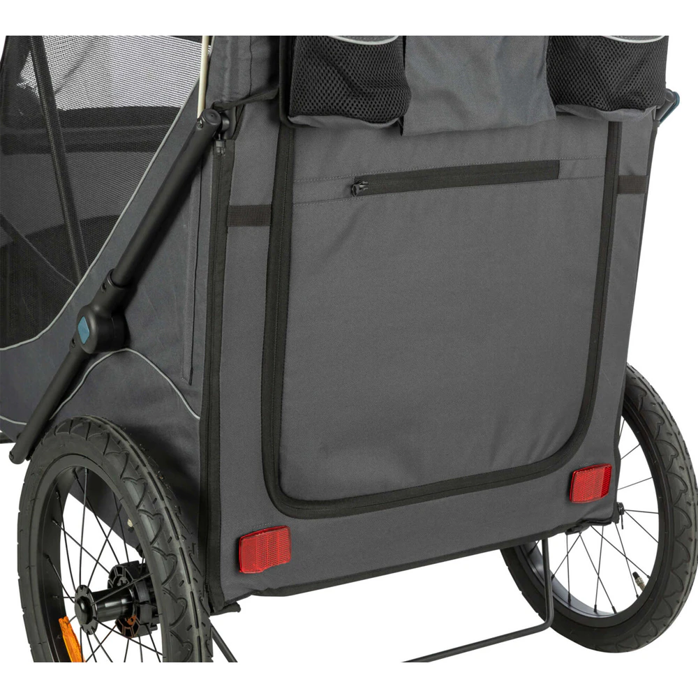 Trixie Rimorchio per Bicicletta per Cani Pieghevole
