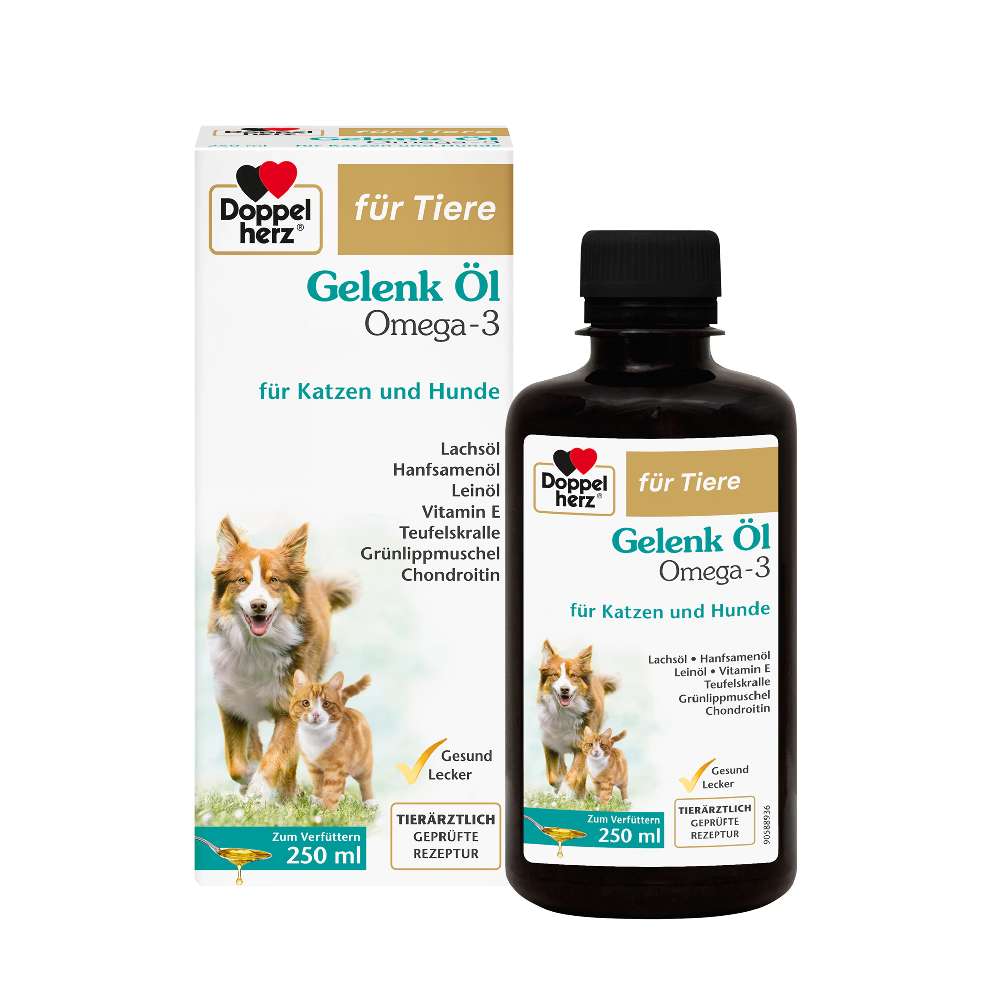 Doppelherz Gelenk Olie voor Katten & Honden