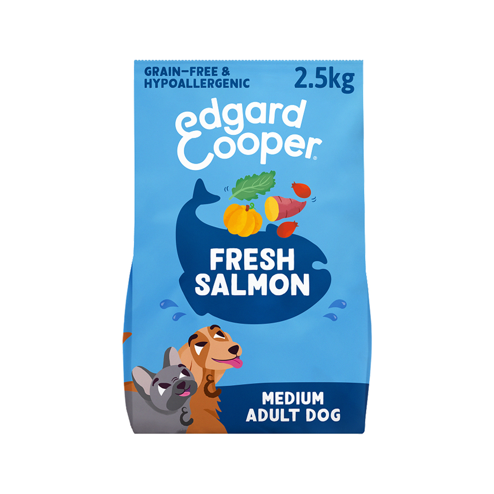 Edgard & Cooper Adult - Zalm - 2,5 kg (Medium brok 14 mm)