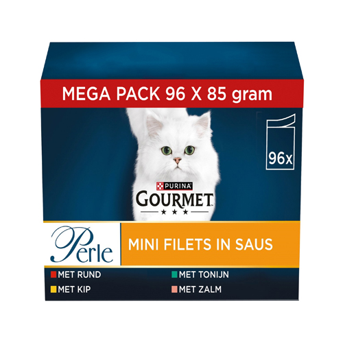 Gourmet Perle Mini Filets - Mix - 96 x 85 g