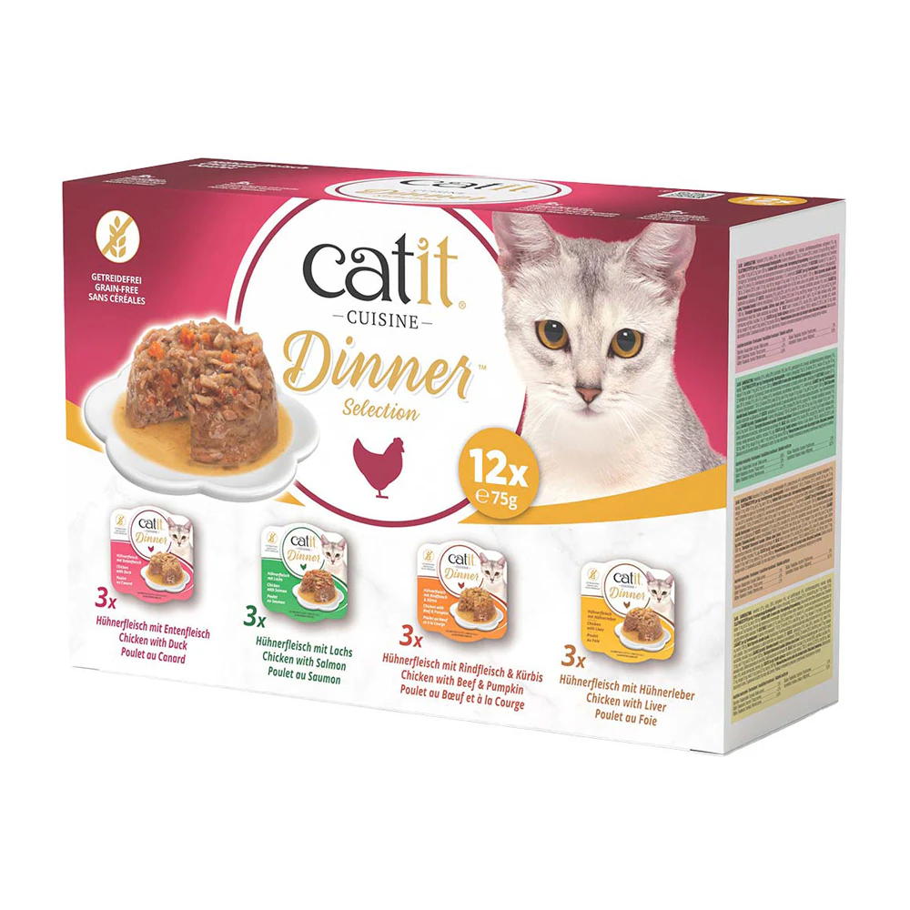 Catit Cuisine Dinner Selection - Chicken - Cat Food