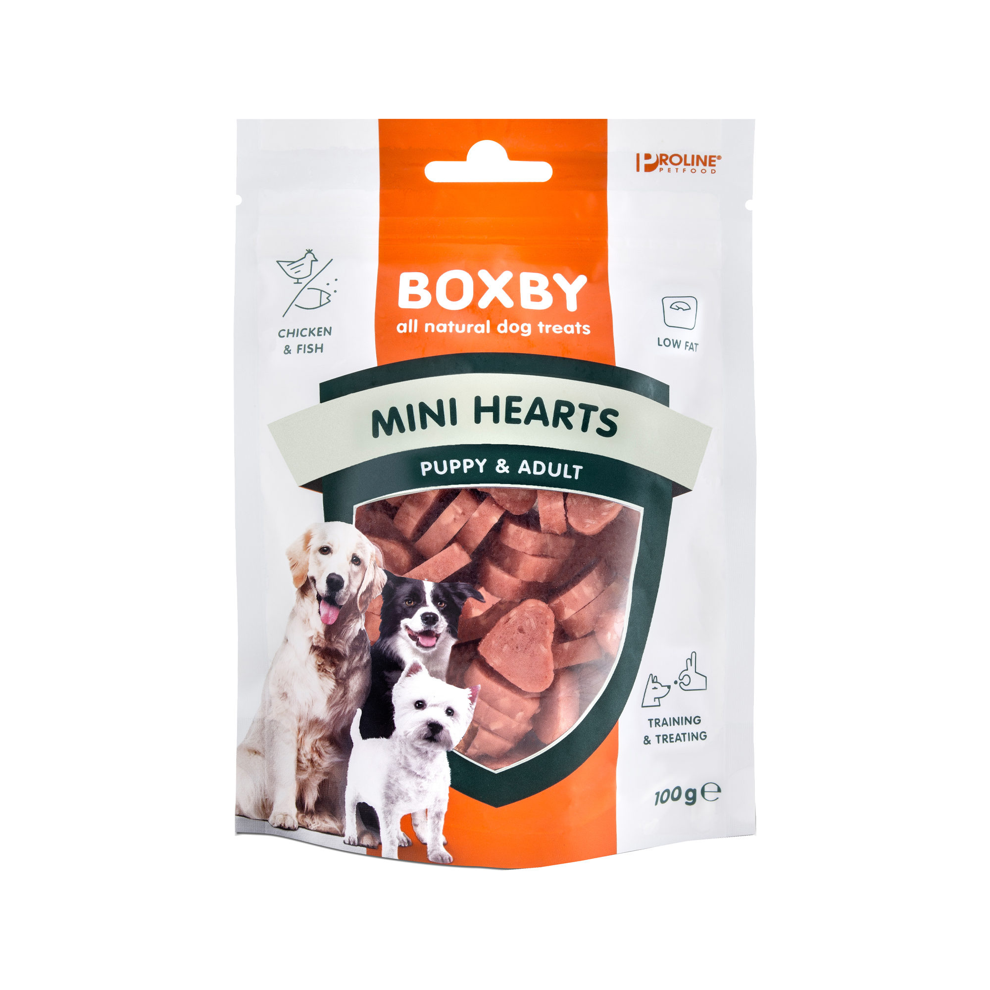 Boxby Mini Hearts - 100g