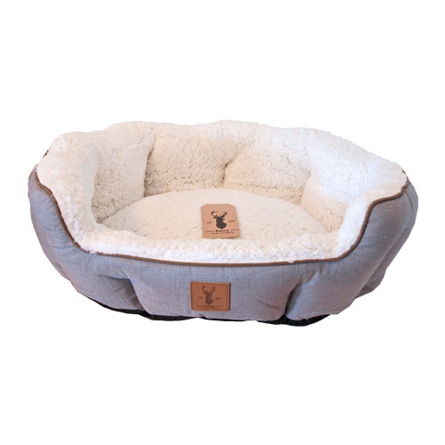 Boony Est.1941 Pet Bed - Highland Grey