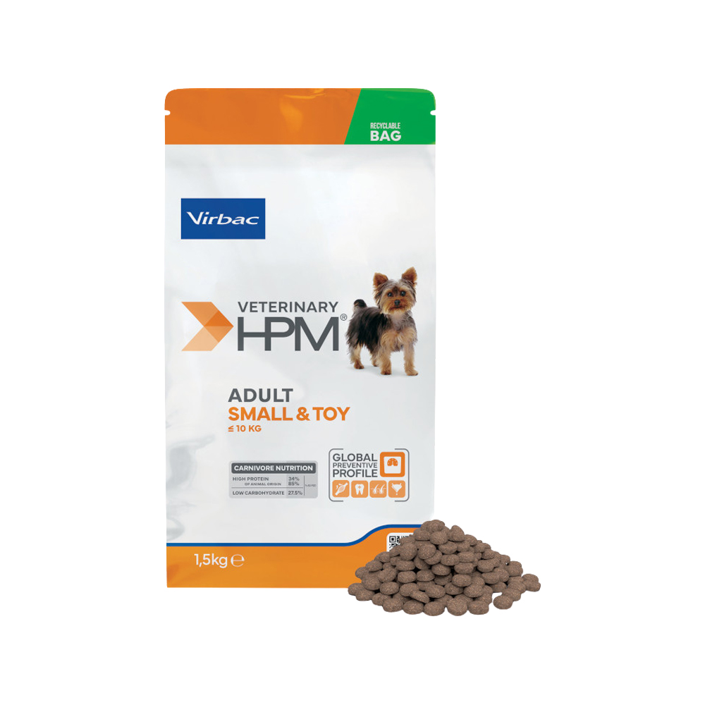 Veterinary HPM - Adult Dog - Small & Toy Hundefutter