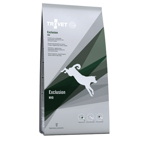 TROVET Exclusion NVD Dog Food Order Online Vetsend.co.uk