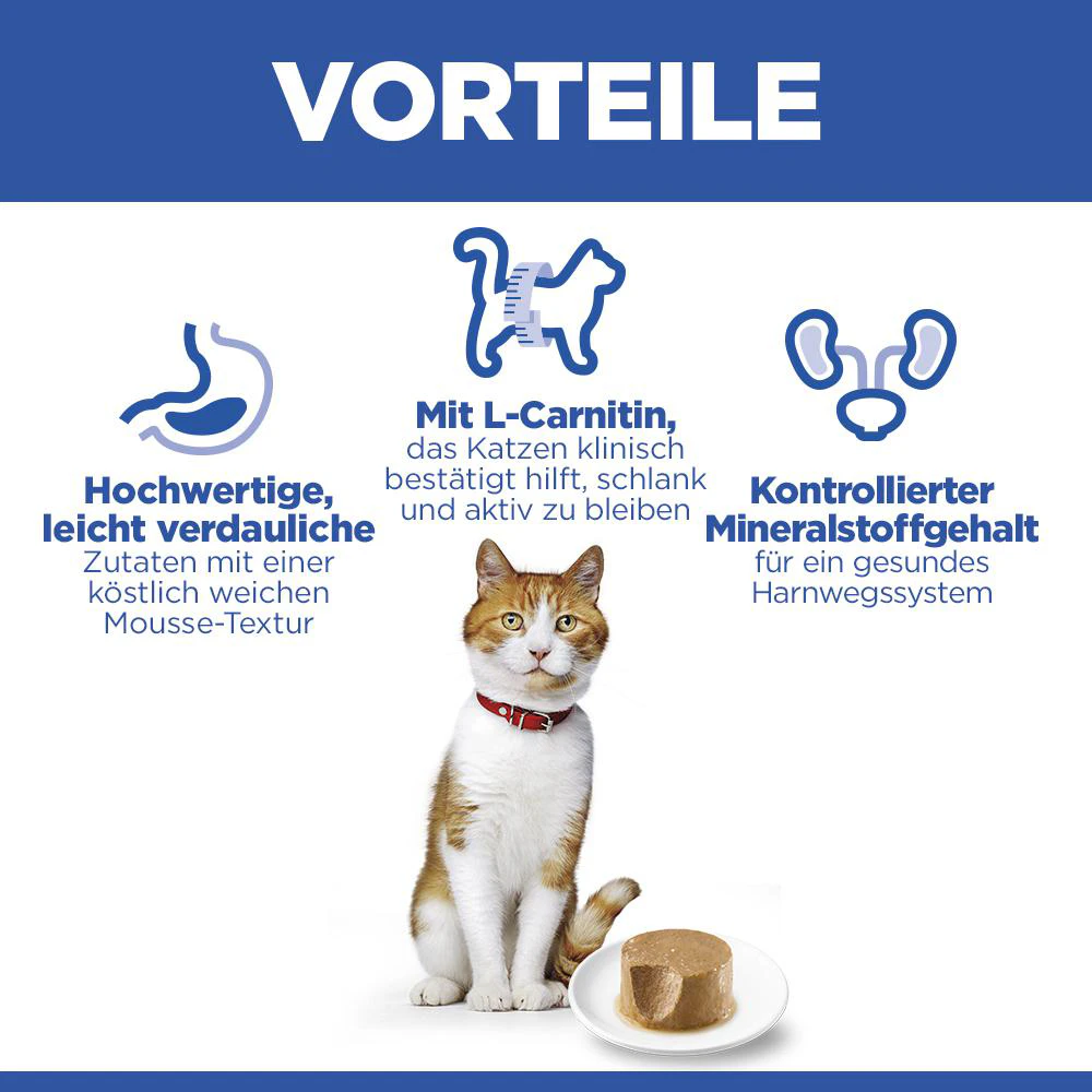 Hill's Science Plan Feline Sterilised Adult Premium Mousse - Huhn