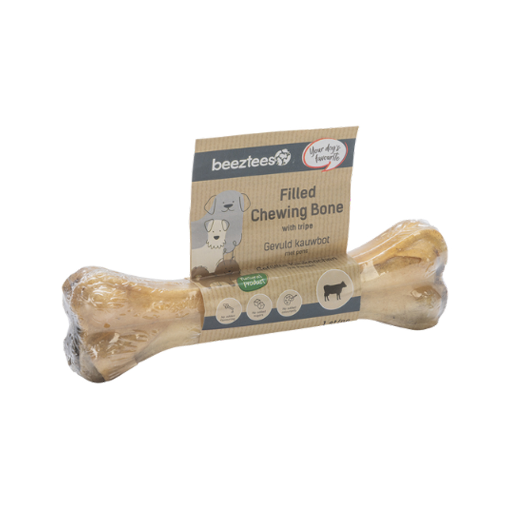 Beeztees Gevuld Kauwbot met Pens - 3 x 15 cm