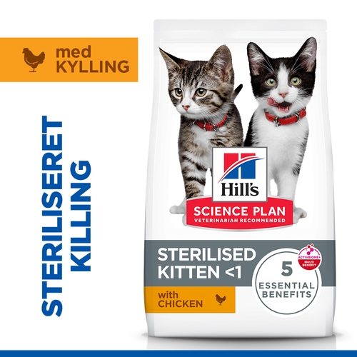 Hill's Science Plan Sterilised - Kitten - Kylling