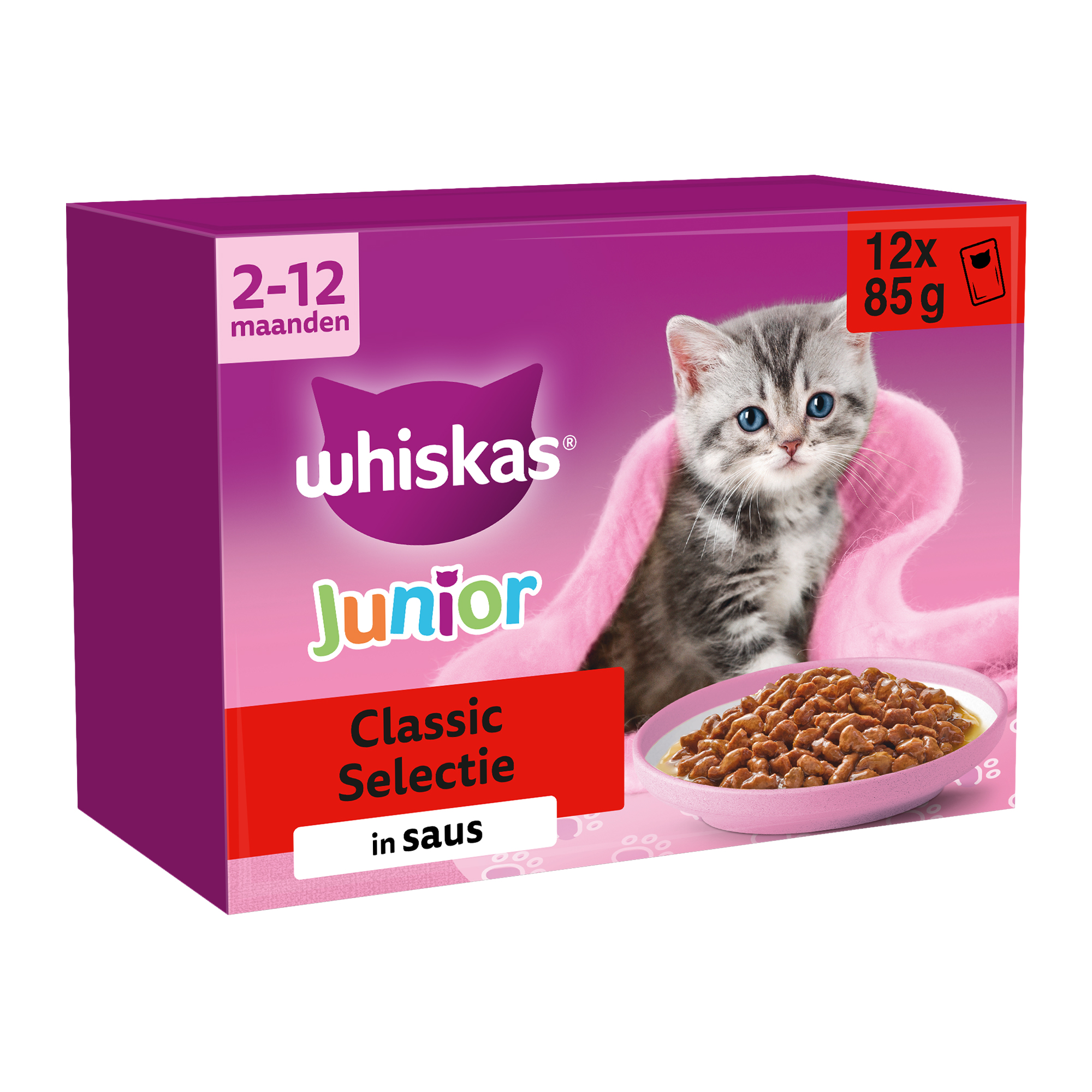 Whiskas Junior Cibo Umido - Classic