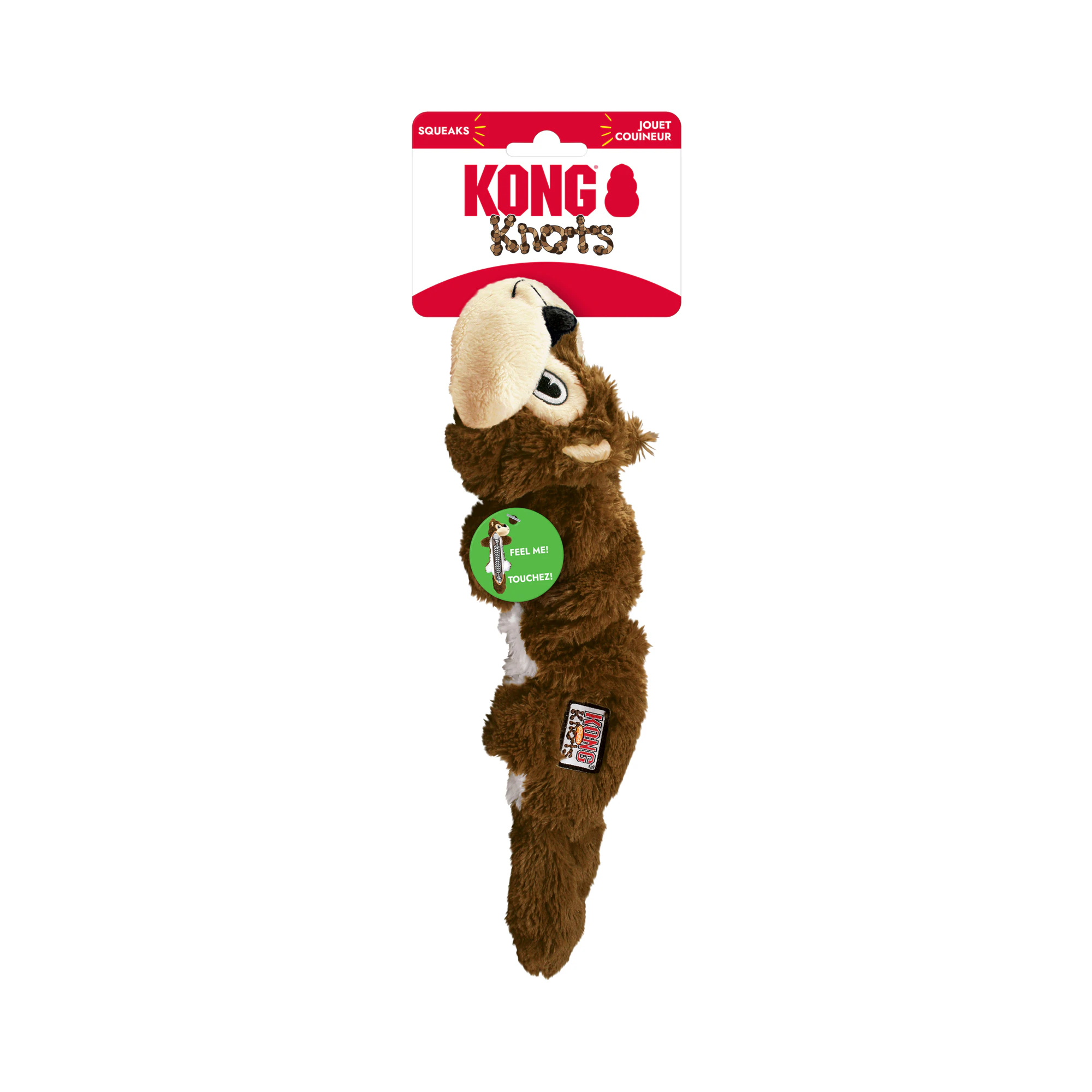 KONG Scrunch Knots Écureuil