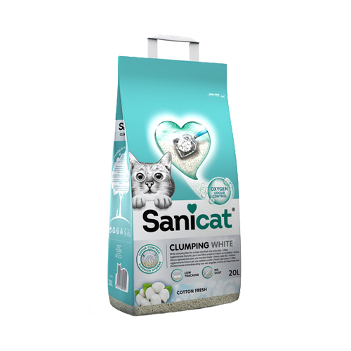 Sanicat Clumping White - 10 l
