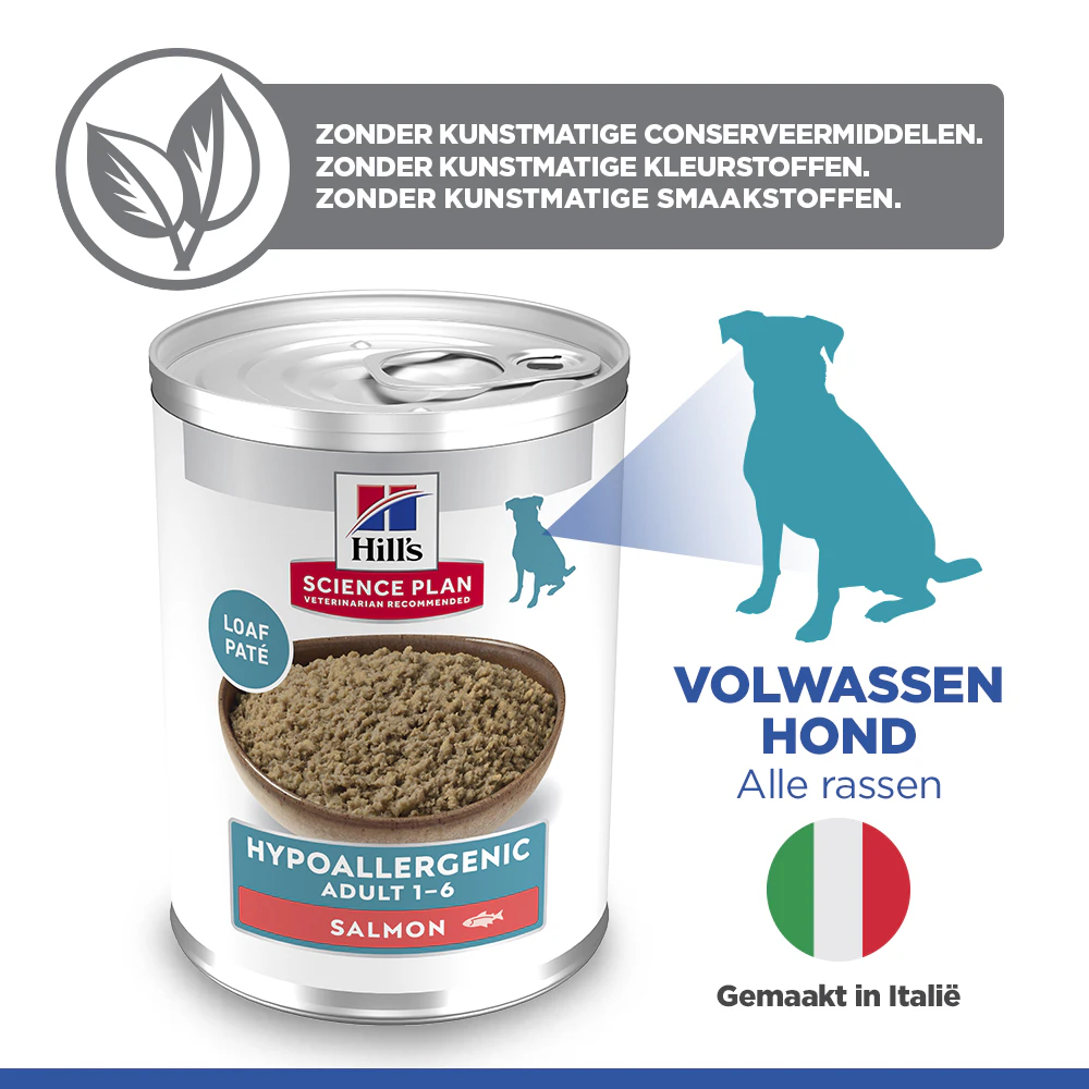 Hill's Science Plan Hypoallergenic - Adult - Zalm - Blik