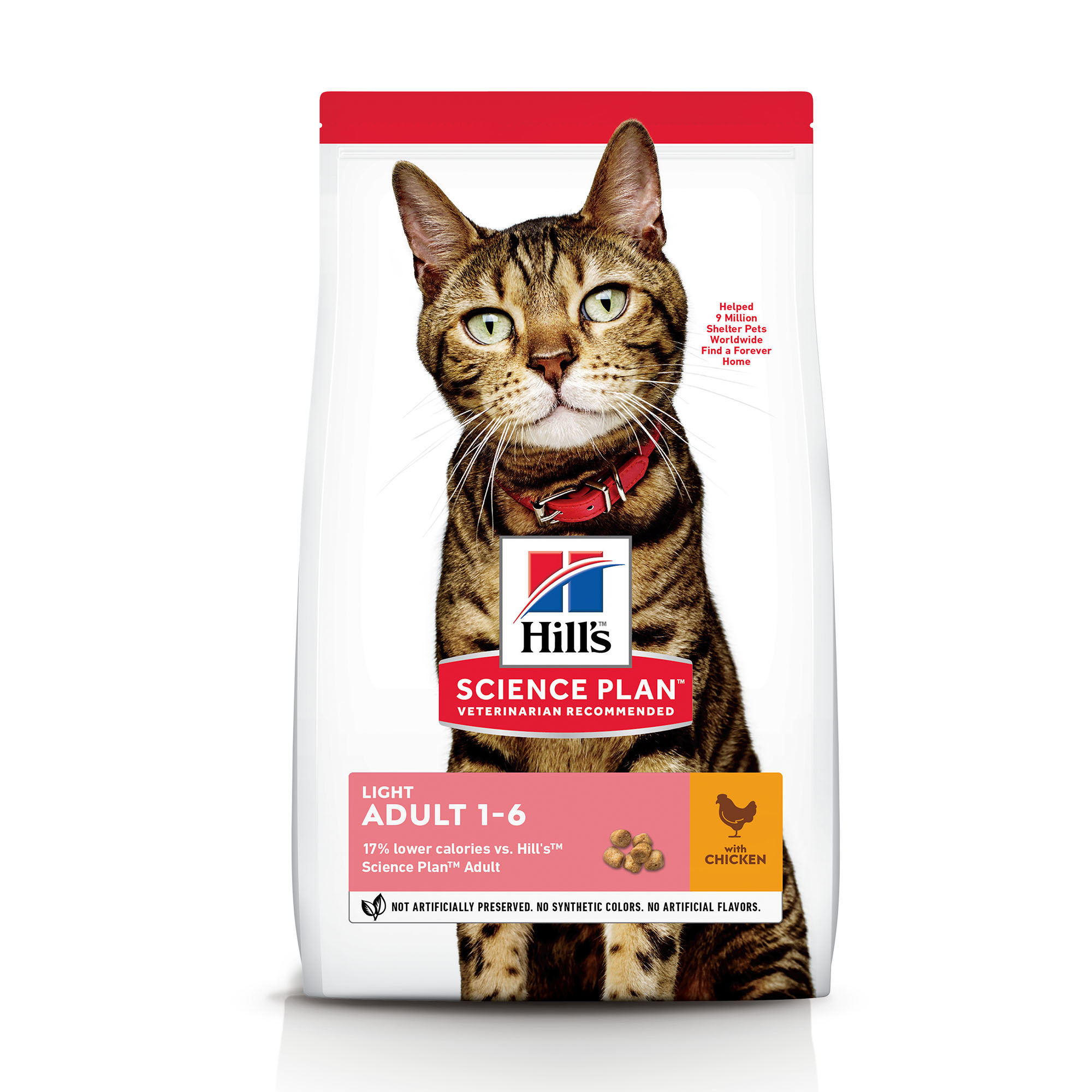 Hill's Science Plan - Feline Adult - Chicken Light 10 kg