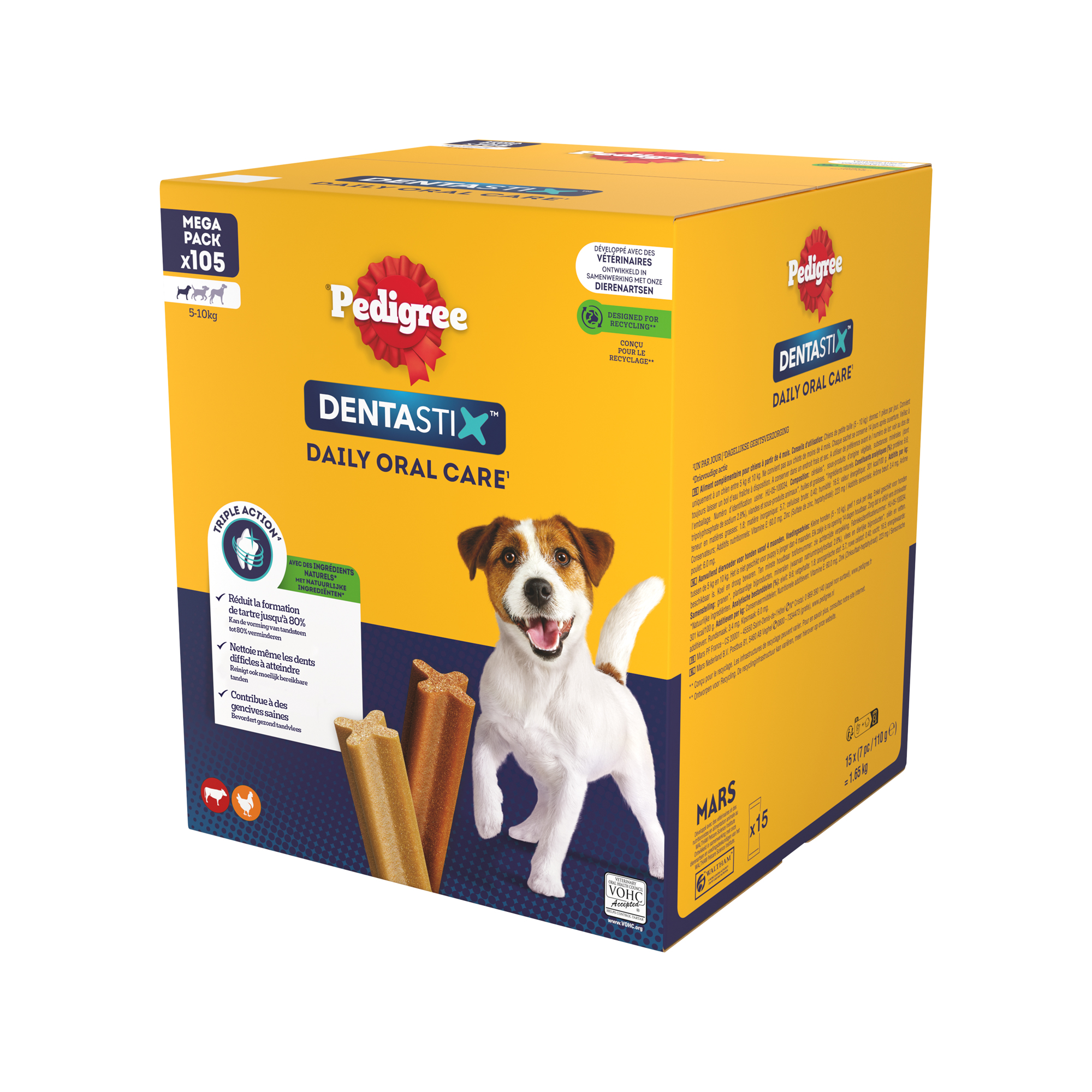 Pedigree Dentastix - Mini - Multipack - 105 stuks