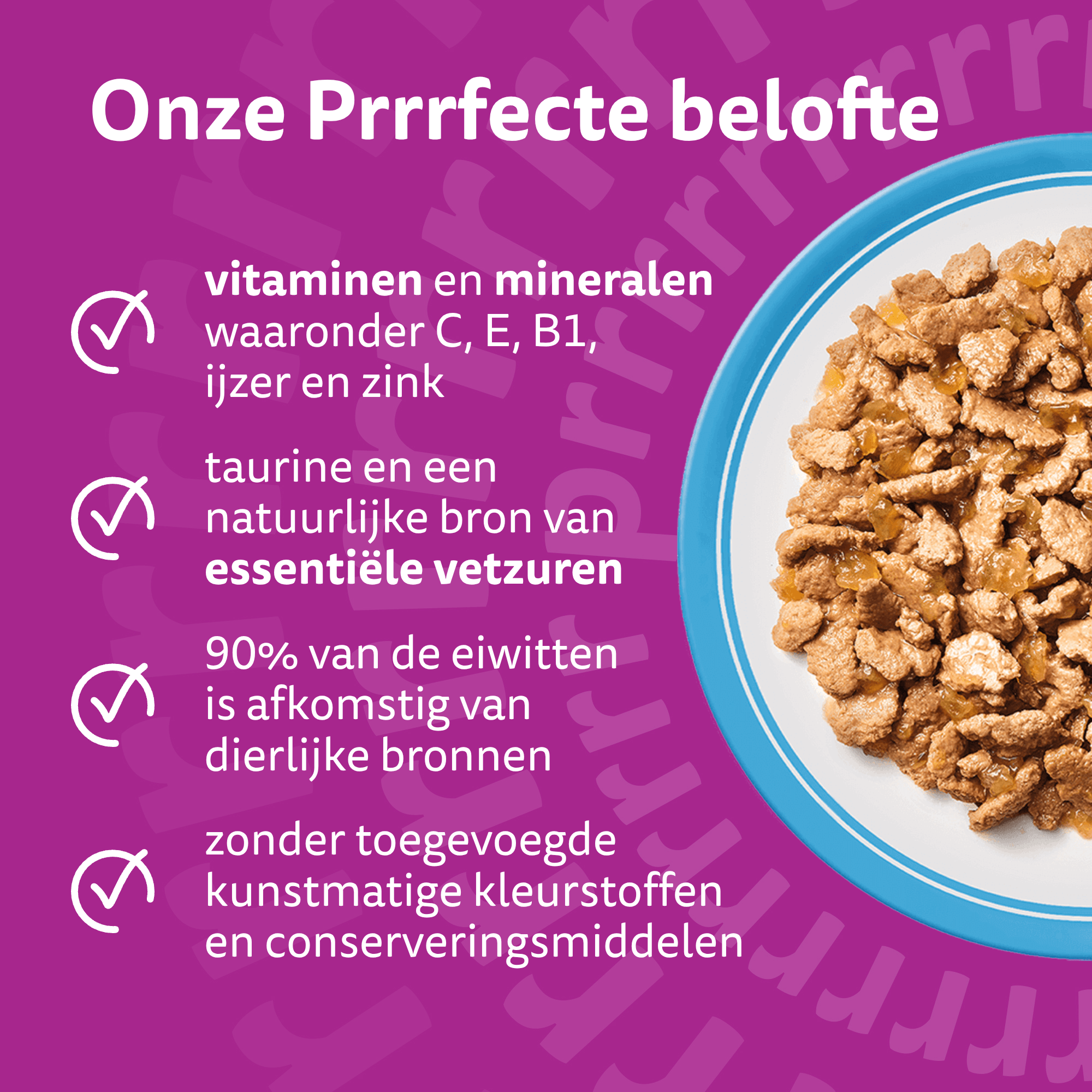 Whiskas 7+ Natvoer - Vis Selectie in Gelei