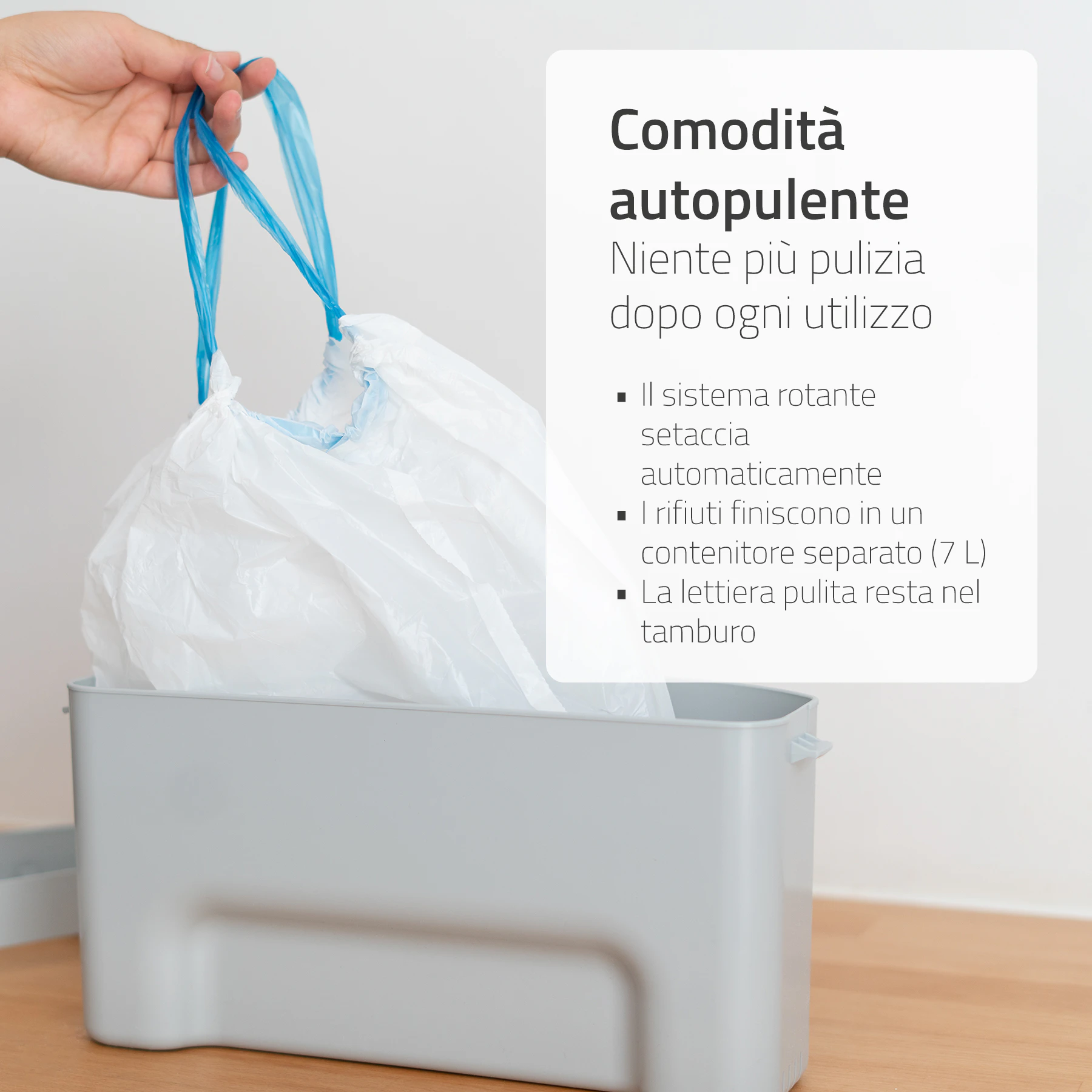 Hombli Smart Lettiera per Gatti con Telecamera
